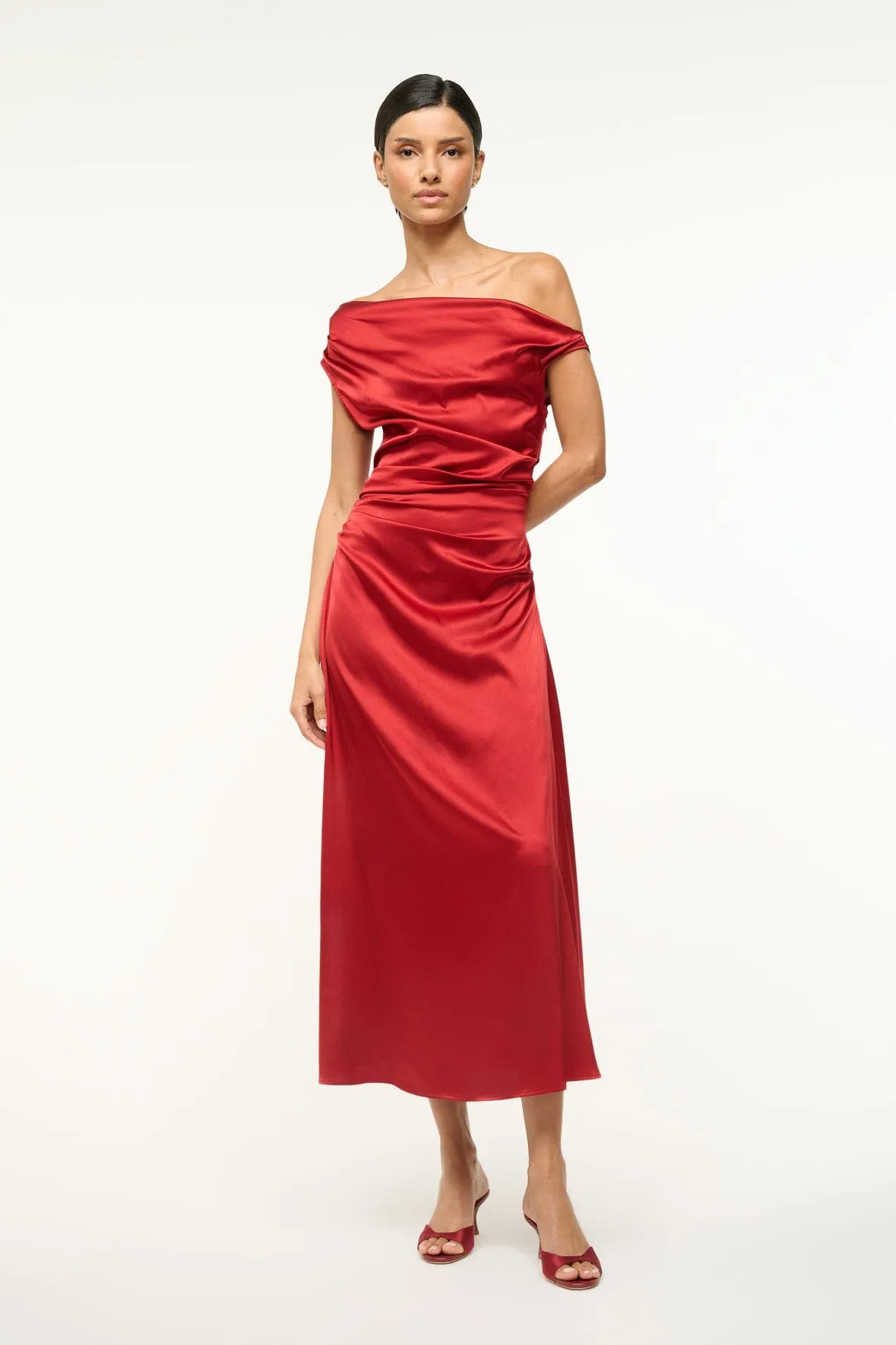 Fresh Flow PHARE SILK DRESS | ROUGE