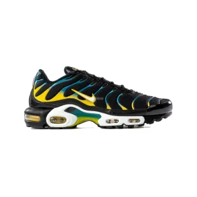 Nike Air Max Plus TN 'Black Teal Yellow' (2021) Elastic Goring System