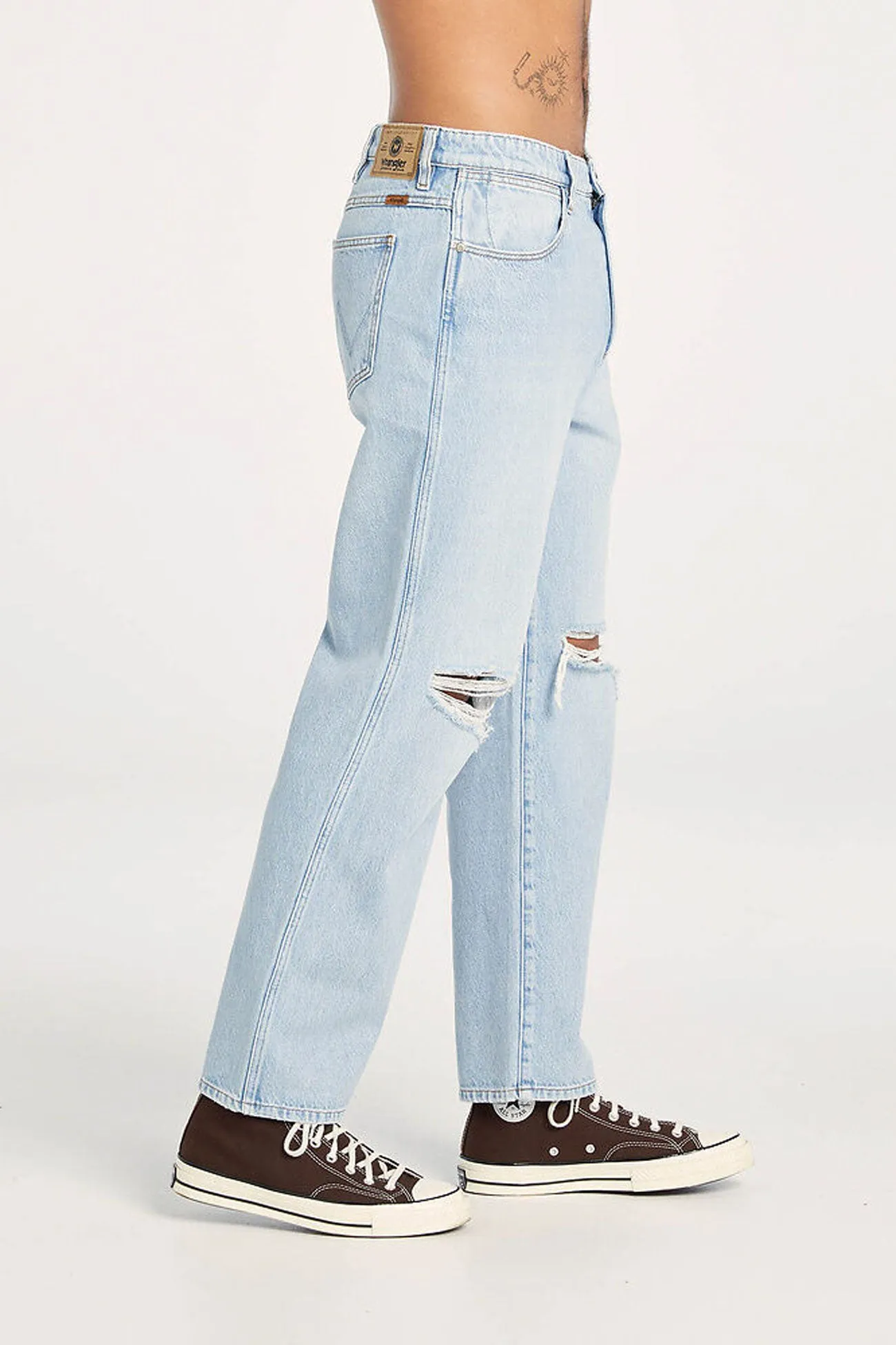 Adaptable Fit Chilly Weather Comfort Slacker Jean Blue Crush