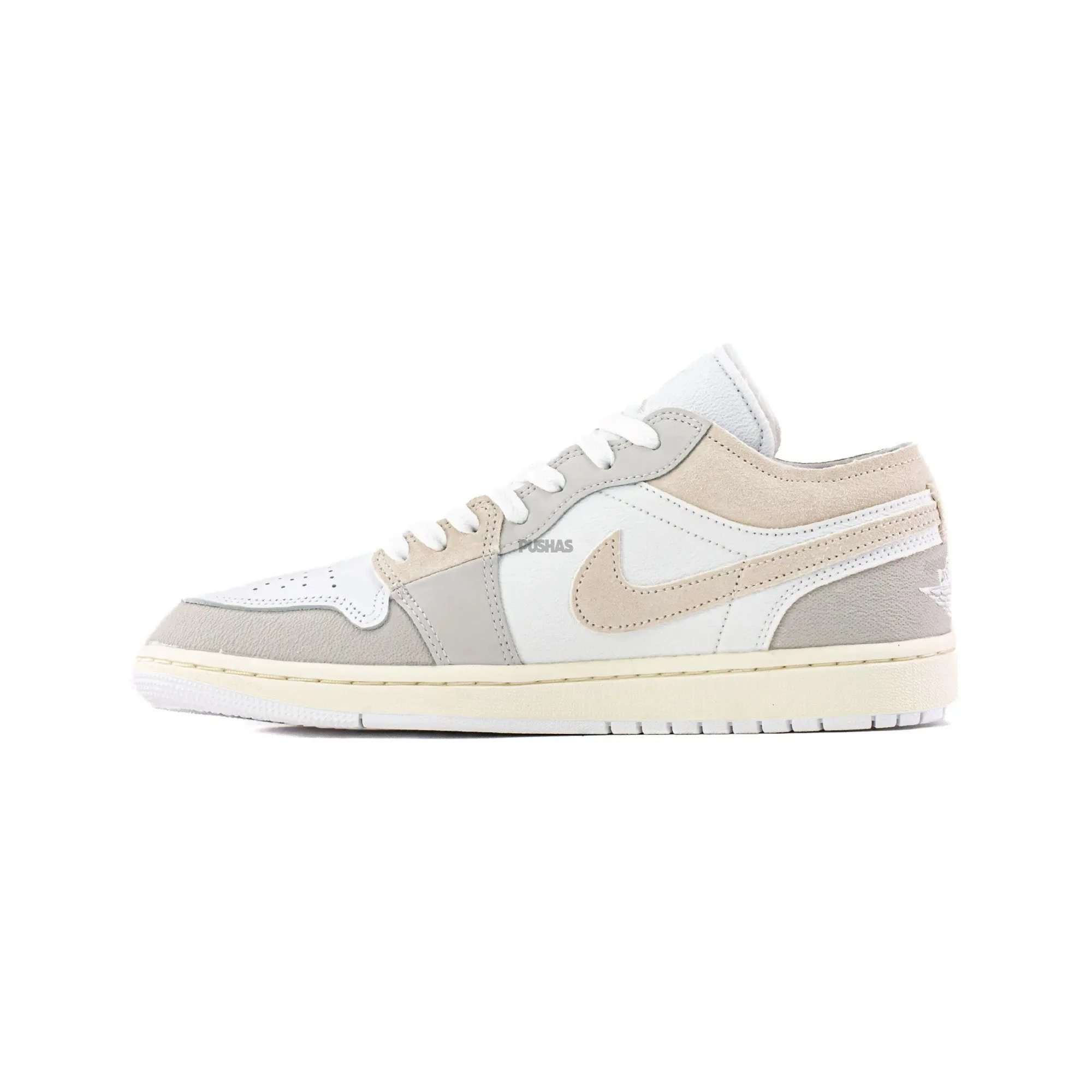 Air Jordan 1 Low SE Craft 'Inside Out Tech Grey' (2023) Microfiber Layer