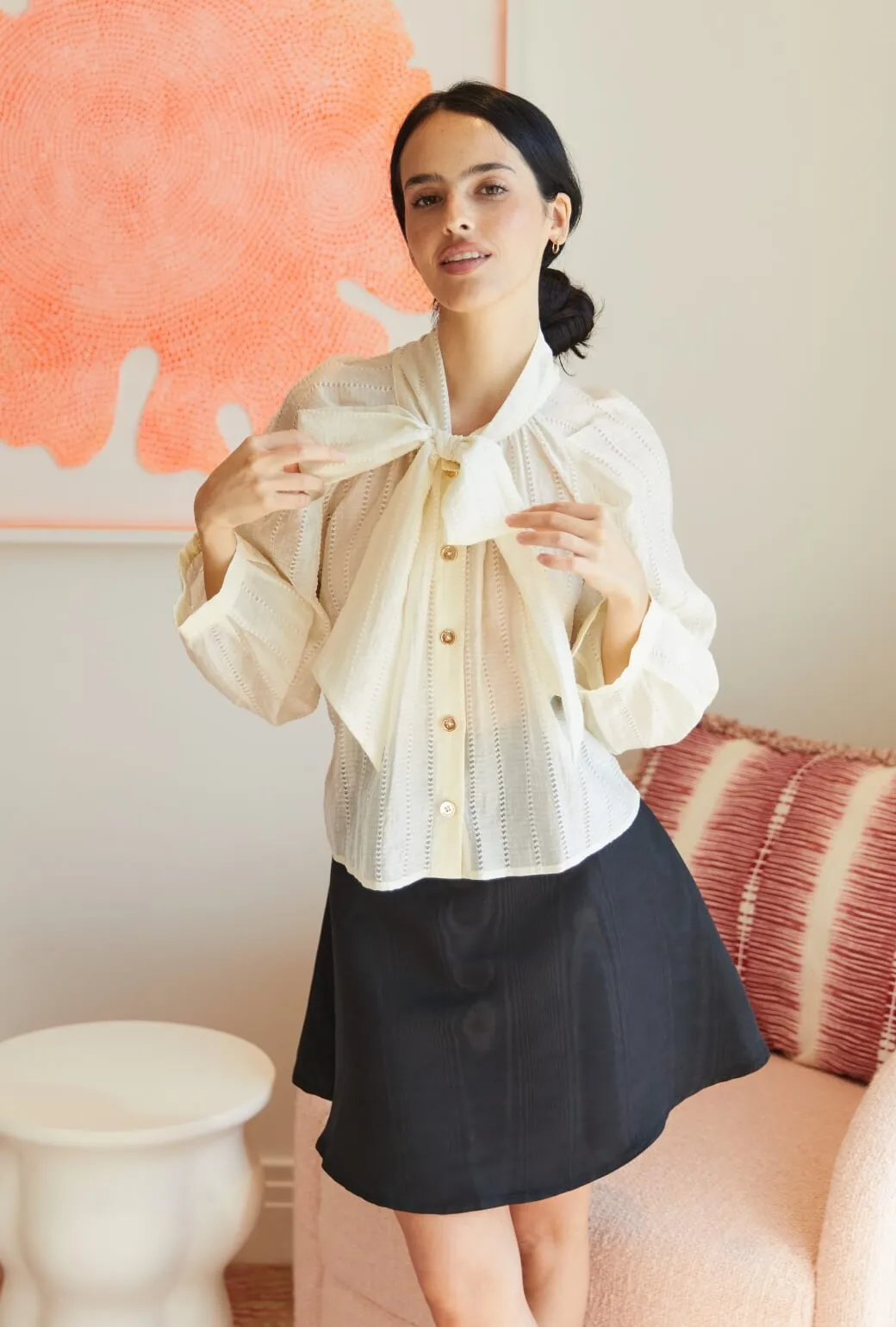 Slim wear The Laura Mini - Noir Moir??