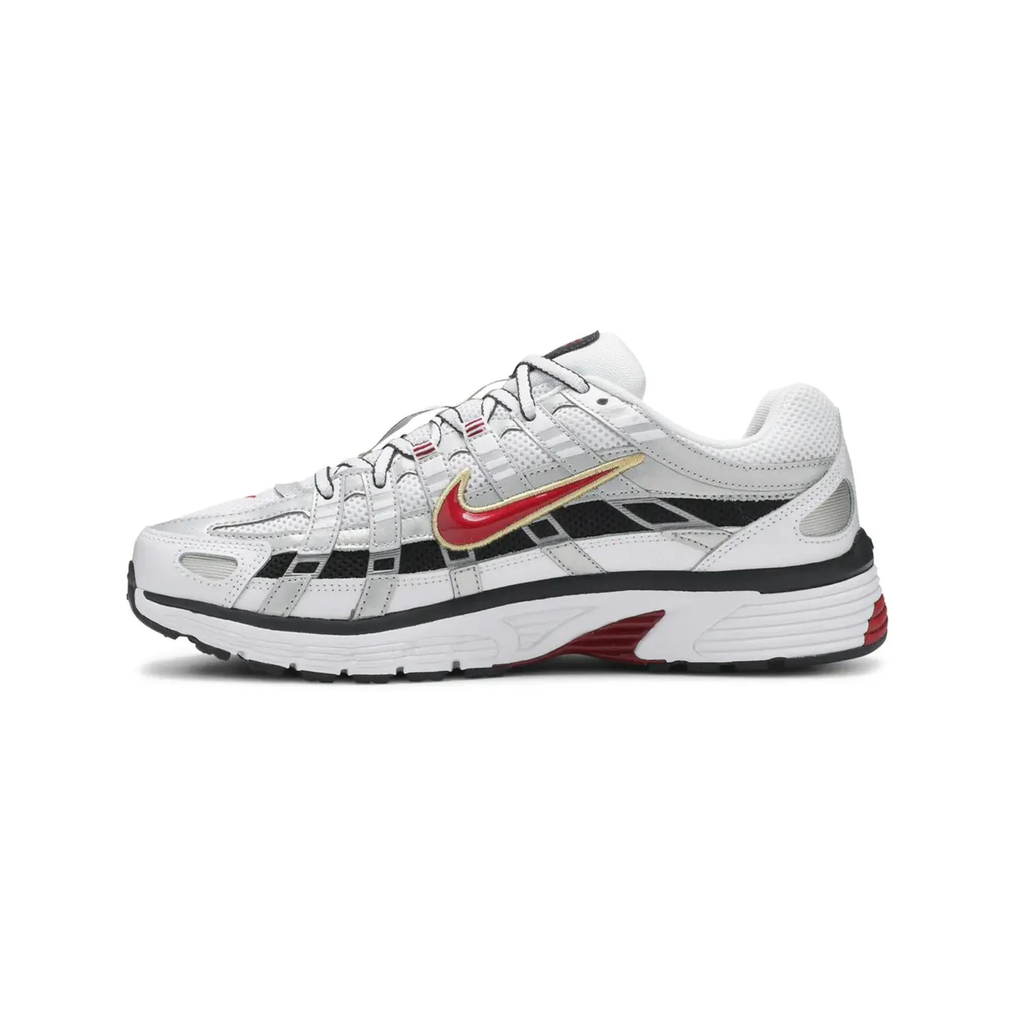 Nike P-6000 CNPT 'Metallic Silver Red' Women's (2019) Comfort arch Ergonomic Flow