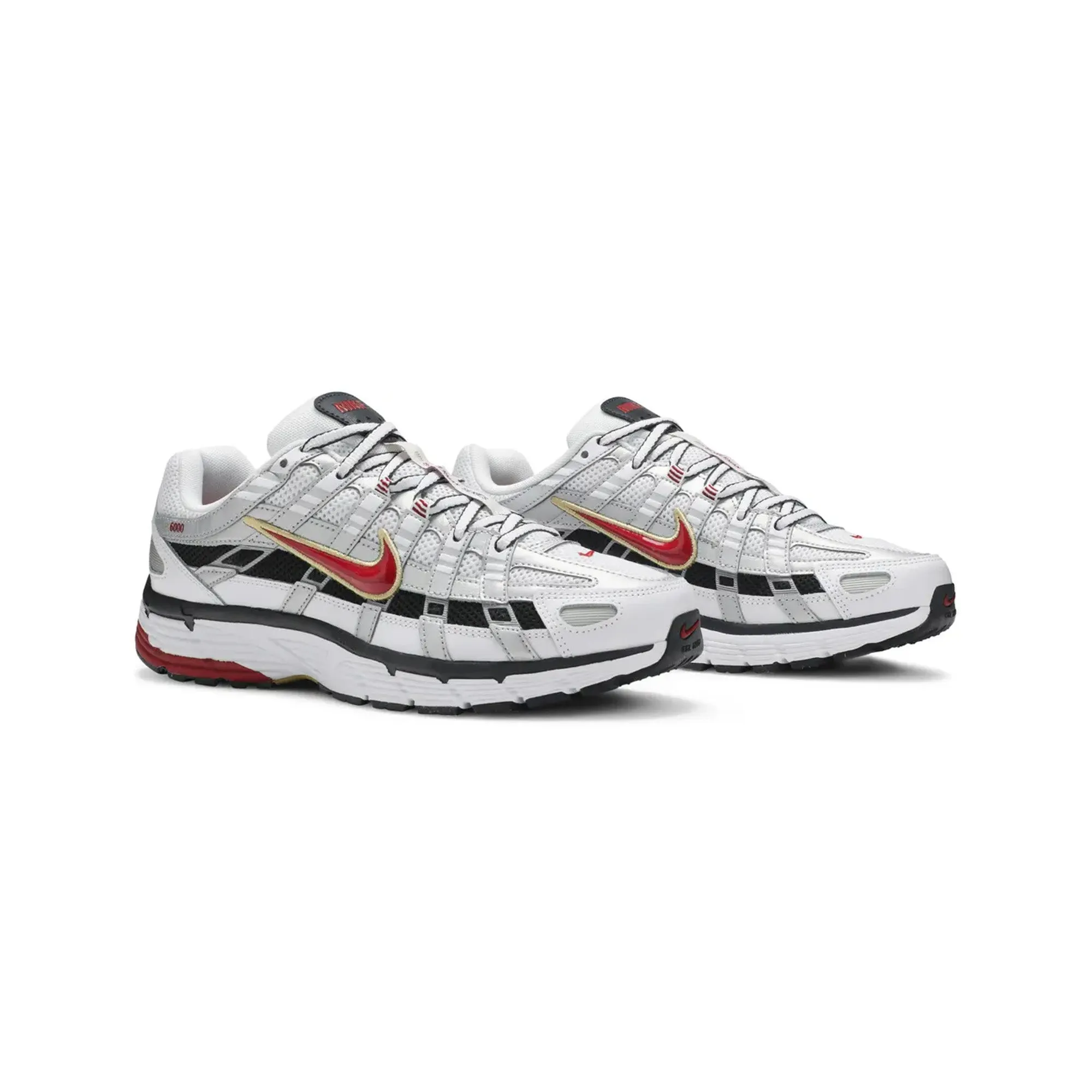 Eco Friendly Sole Nike P-6000 CNPT 'Metallic Silver Red' Women's (2019)