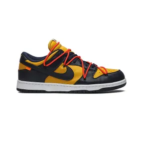 Rebound Midsole EVA sole Dunk Low x Off-White - University Gold Midnight Navy (New)