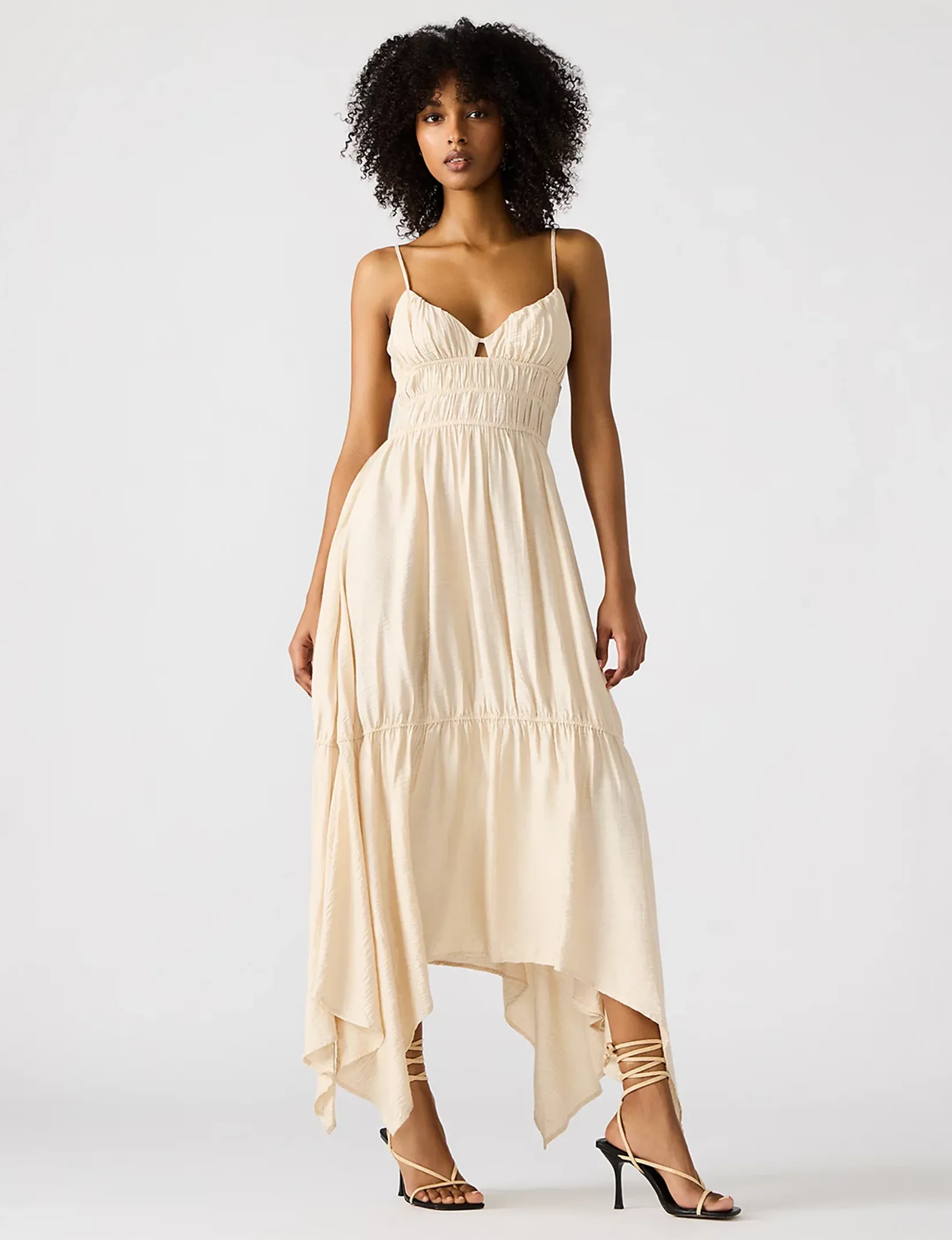 Jackie Dress, Shell Water-resistant Cap-Sleeve