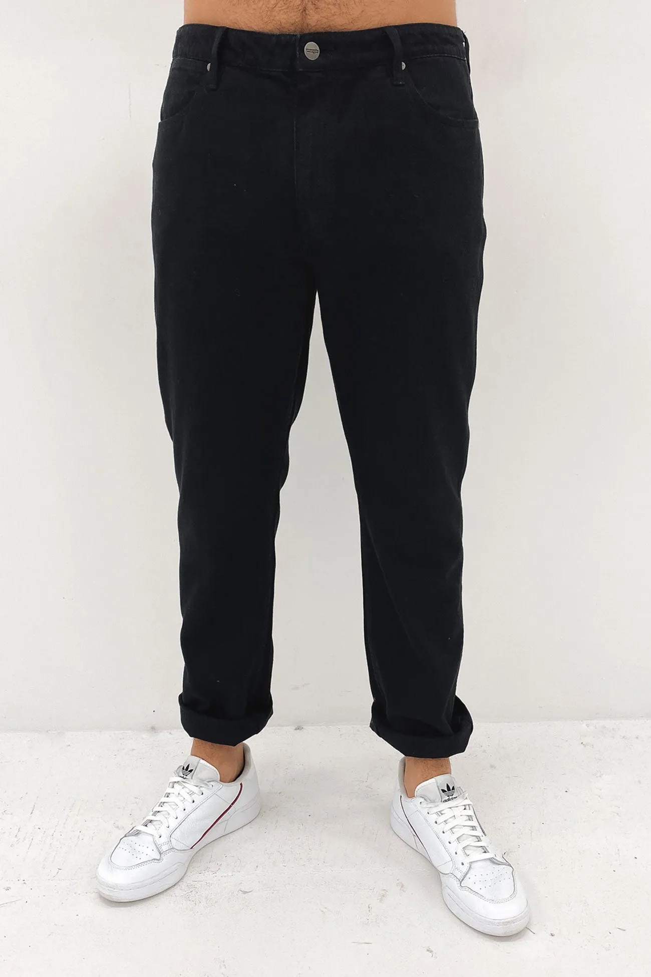 Abrasion Resistant Fabric Eazy Straight Jean Black Opal