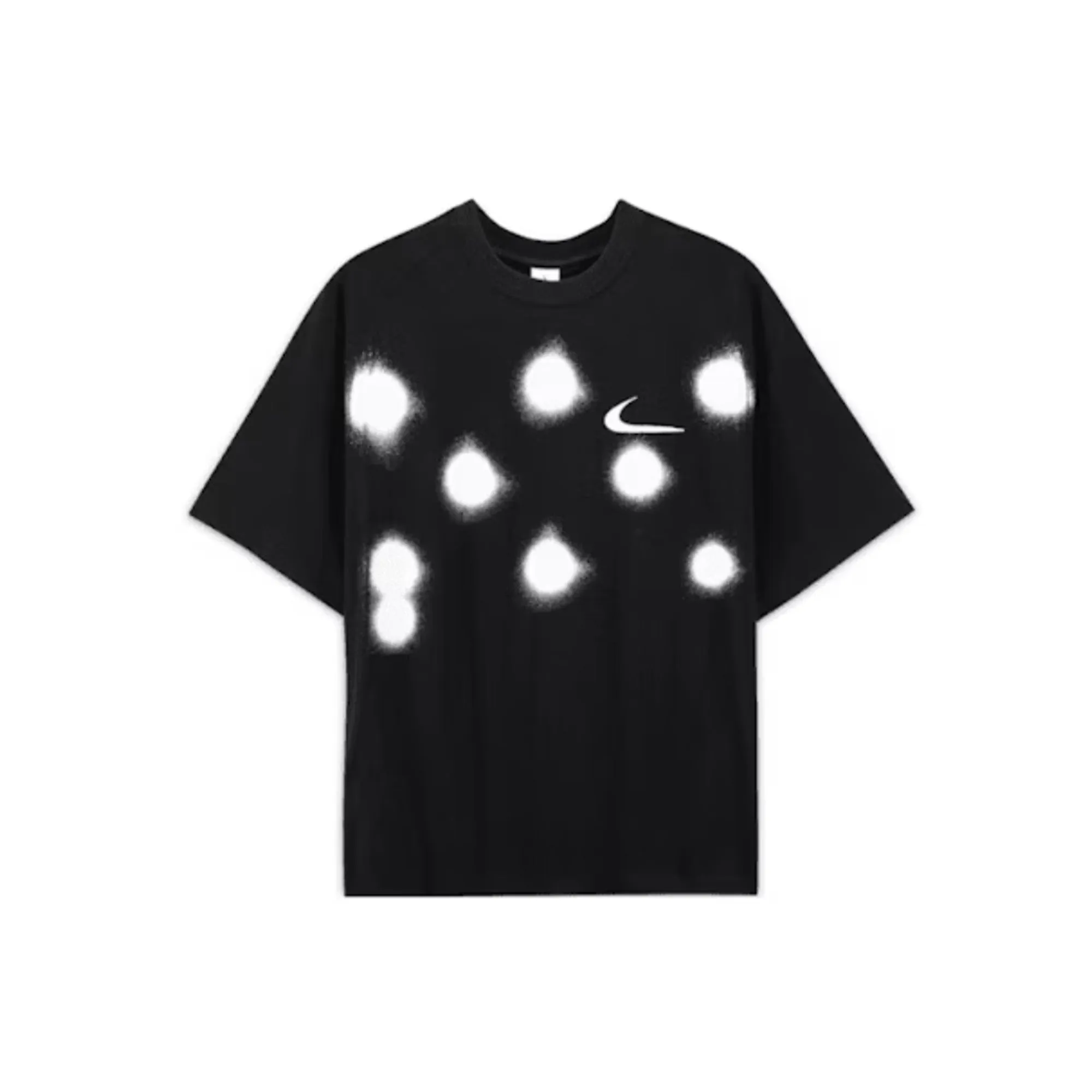 Adaptive Harness System Off-White x Nike Spray Dot T-shirt 'Black' (2021)