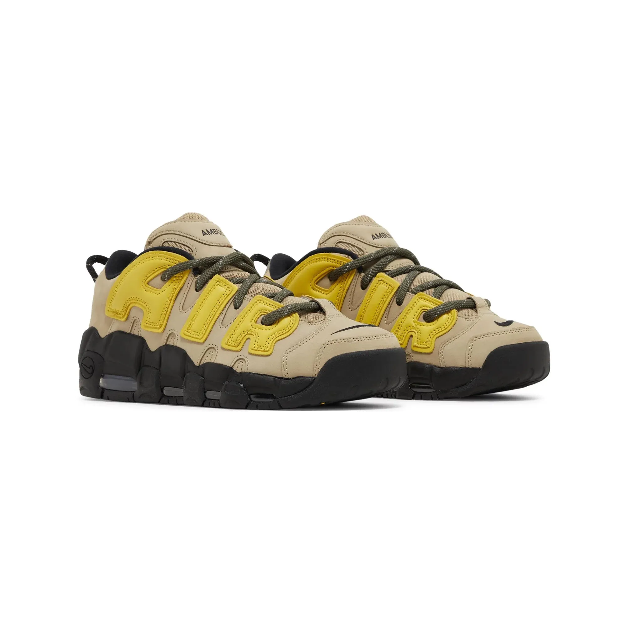Smart Casual Power Stride Air More Uptempo Low 'AMBUSH Vivid Sulfur Limestone' (2023)