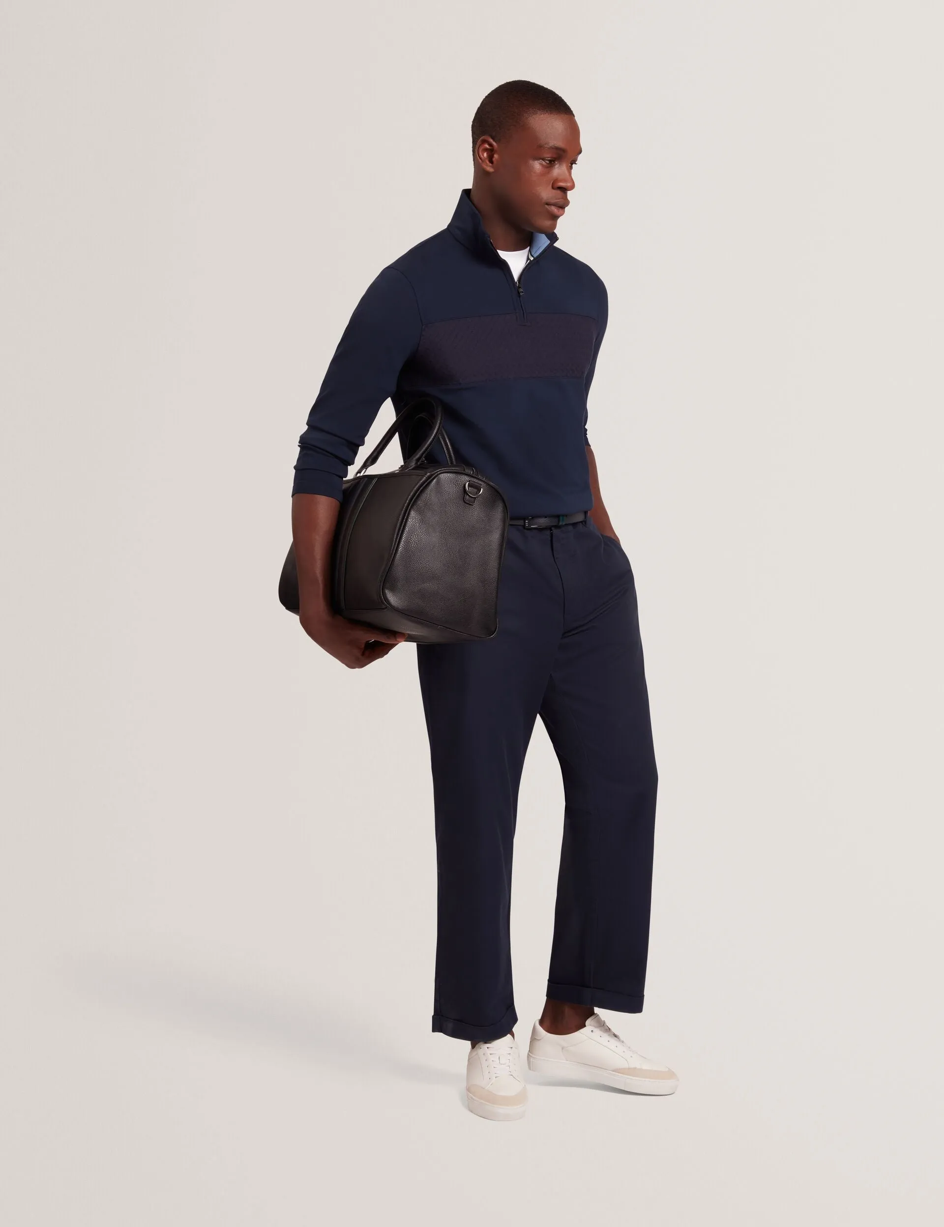 SIMONEA | NAVY Cozy Knit Touch