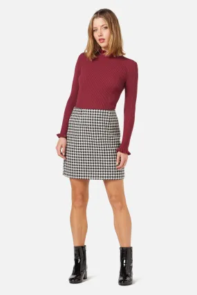 Secure fit Blake Check Skirt