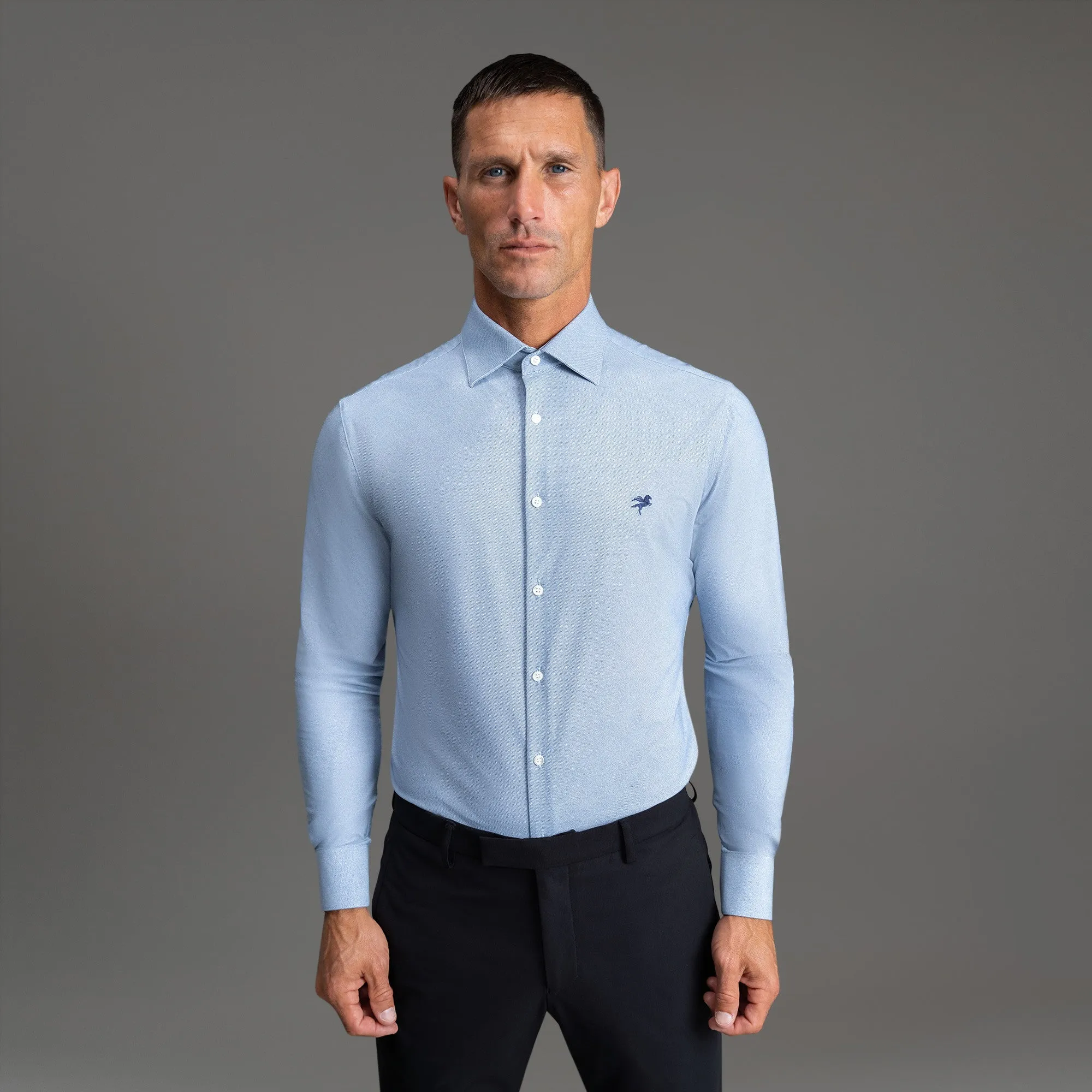 First Date Performance Fabric ComoTech Spread Shirt