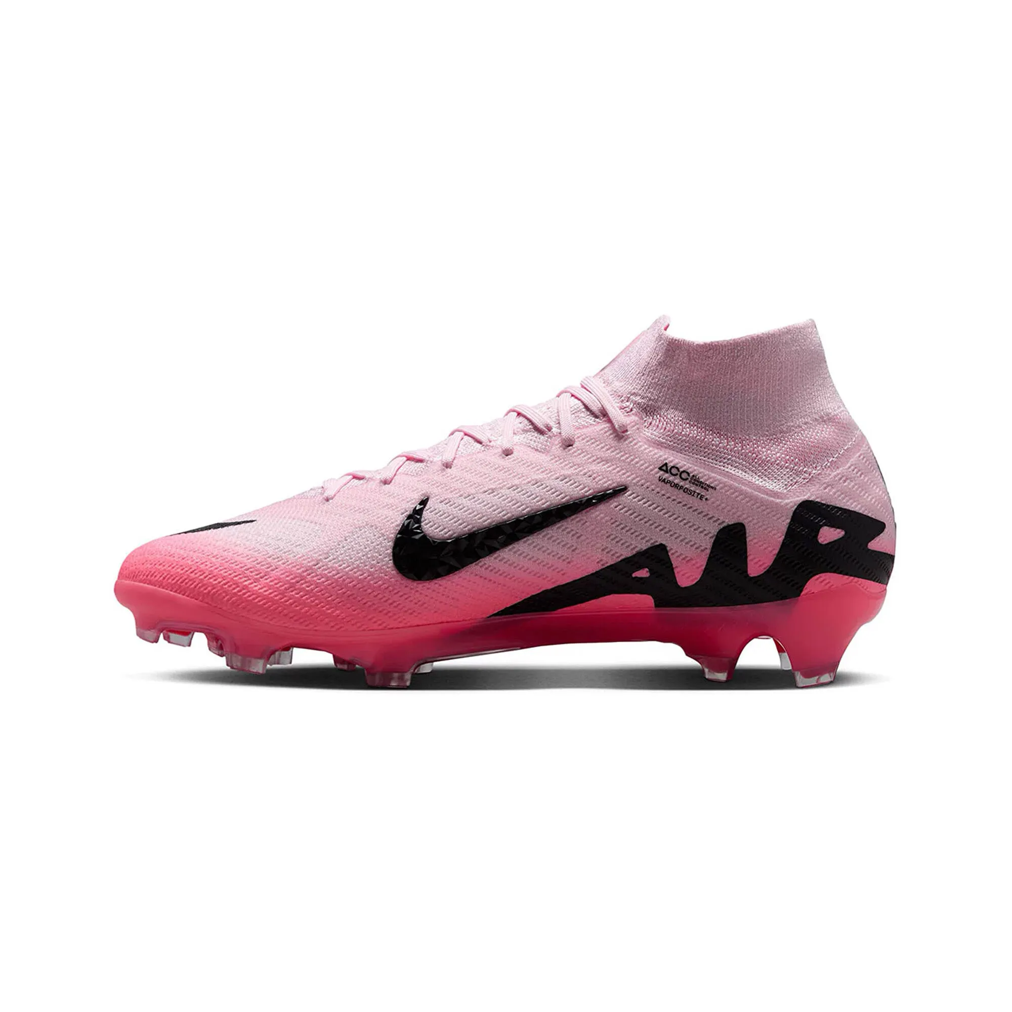 Nike Zoom Mercurial Superfly 9 Elite FG 'Pink Foam' (2024) Running Track Tapered Heel Design