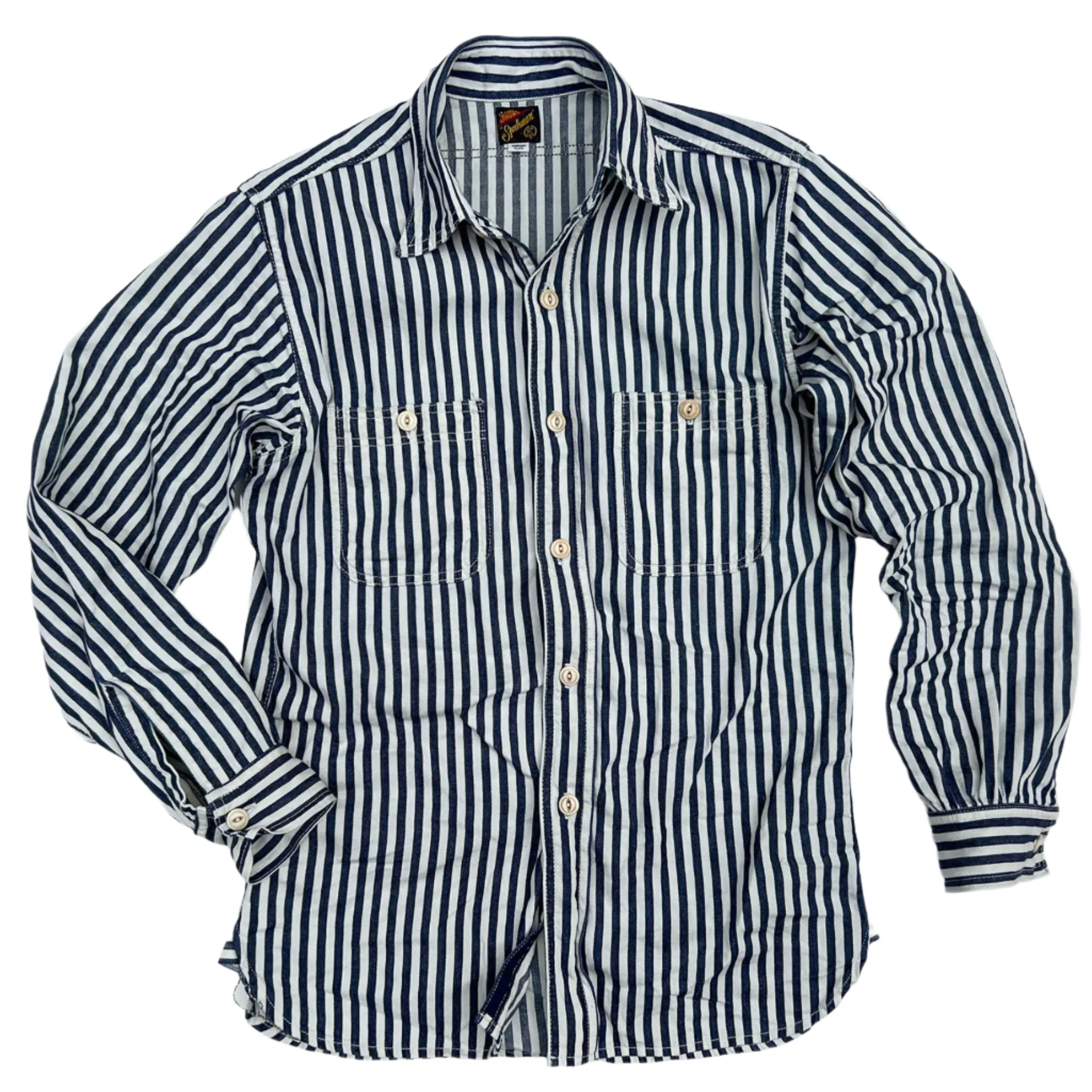 Workman Shirt - NOS Hickory Travel-friendly
