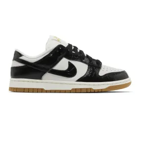 sports shoes Dynamic silhouette Nike Dunk Low LX 'Black Croc' Women's (2024)