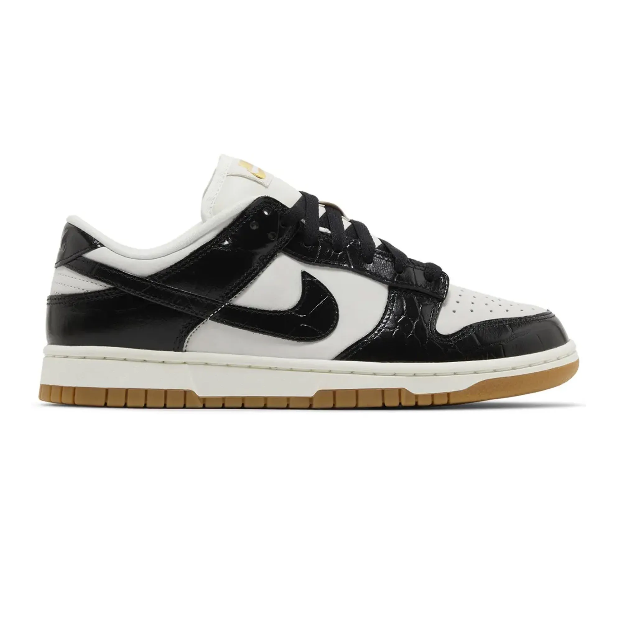 sports shoes Dynamic silhouette Nike Dunk Low LX 'Black Croc' Women's (2024)