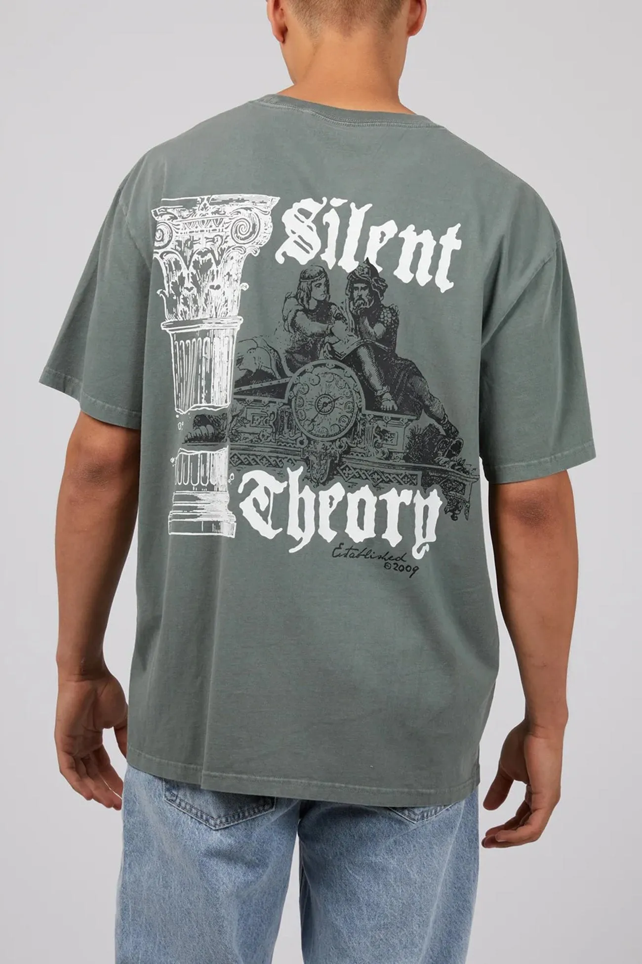 VNeckline Superior Tee Green