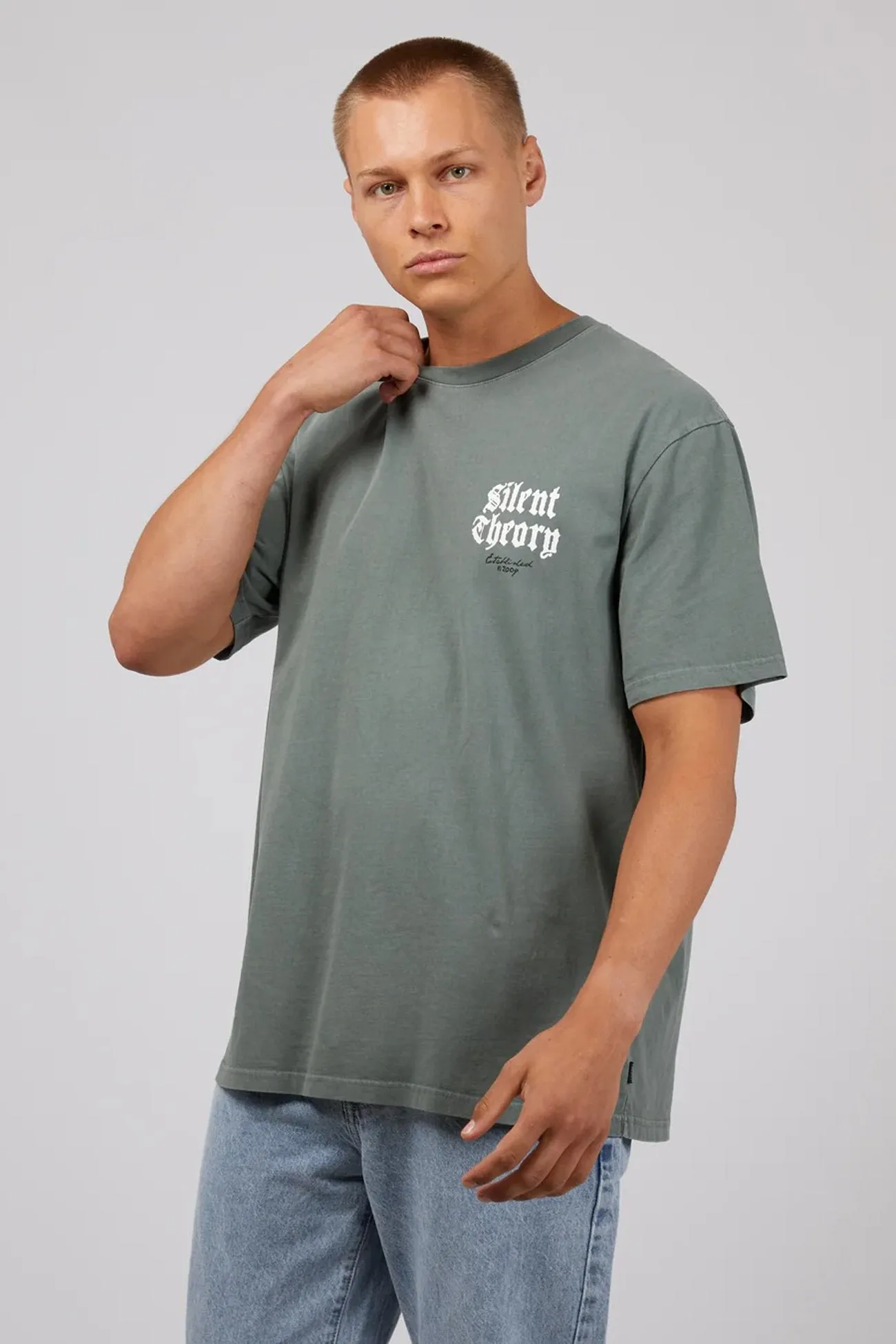 AntiPilling Finish Relaxed Tank Superior Tee Green