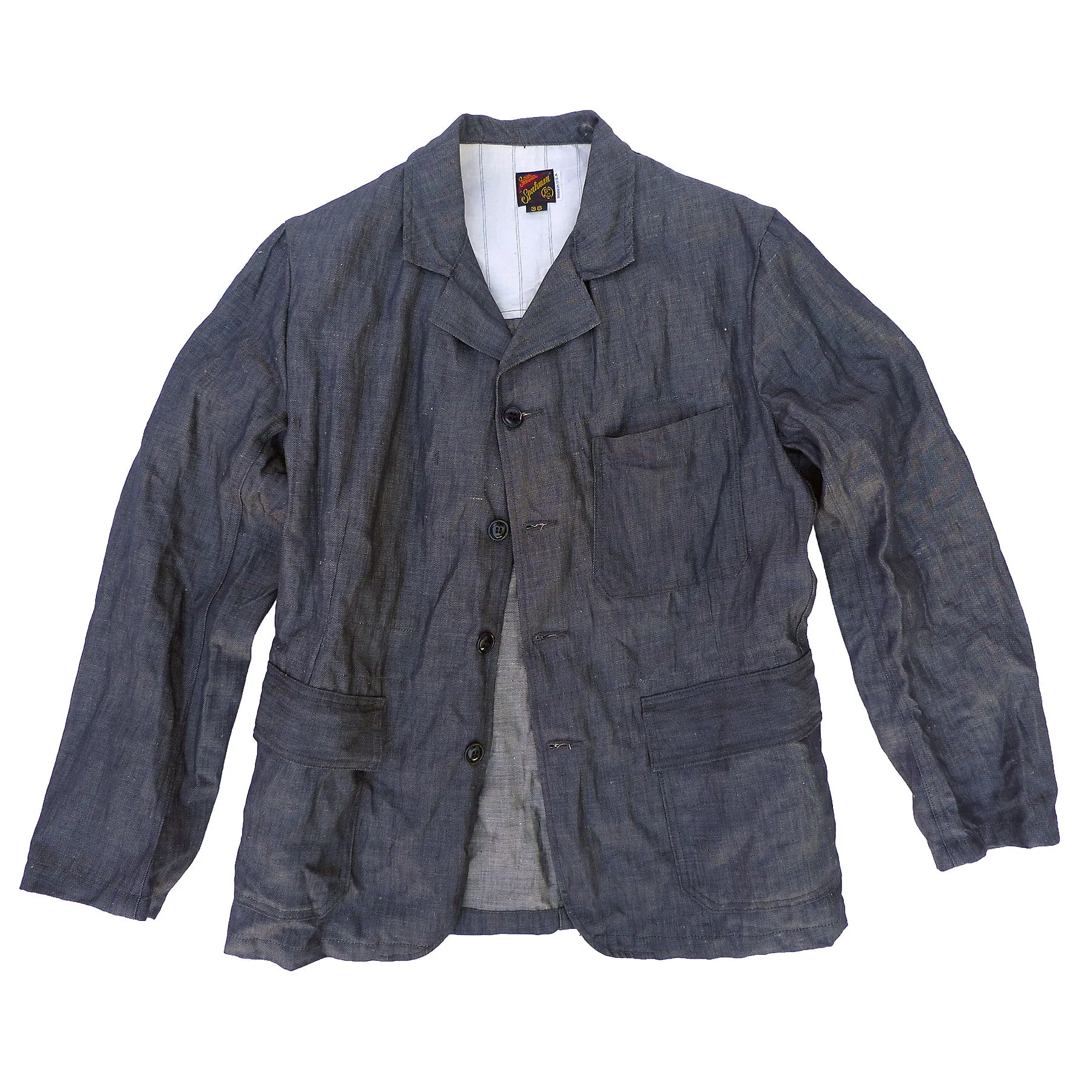 Continental Sportcoat - Charcoal Adjustable Hood
