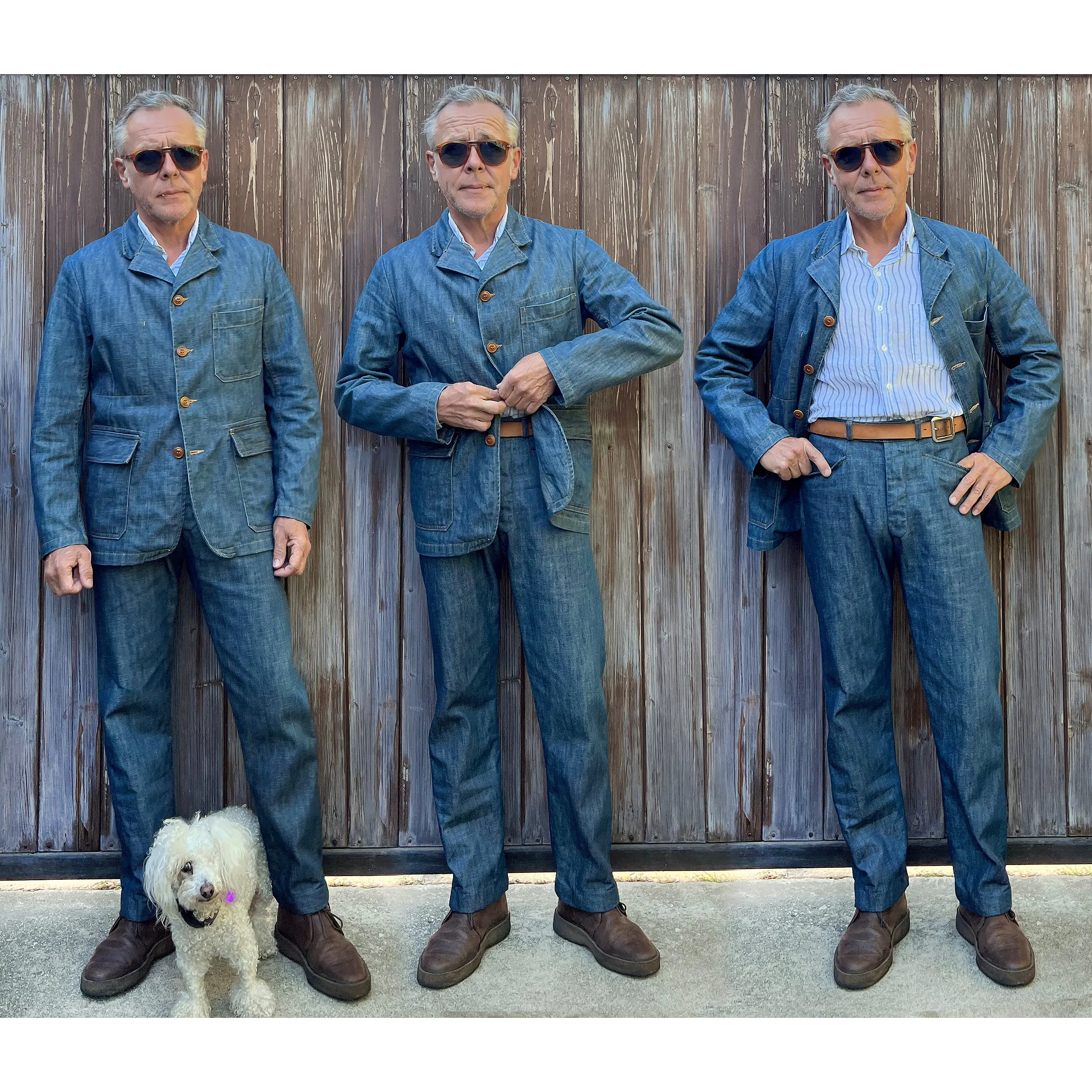 Continental Sportcoat - NOS "Player" Denim Durable Coating