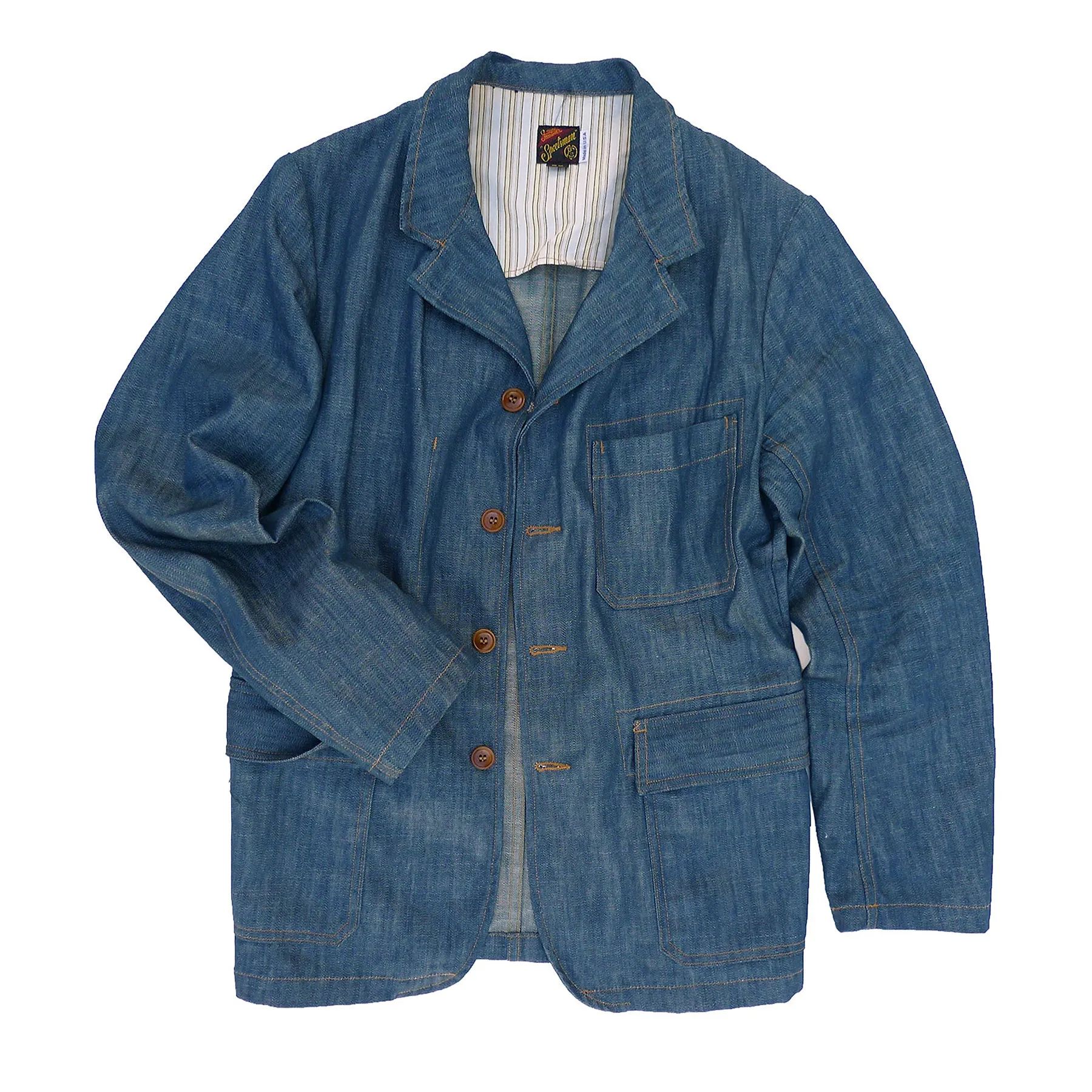 Modular Layering Continental Sportcoat - NOS "Player" Denim