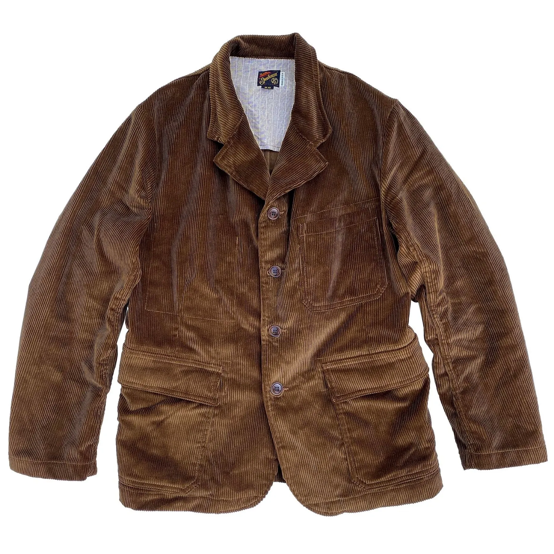 MultiPocketLayout Convertible Silhouette Continental Sportcoat - ??Rive Gauche??