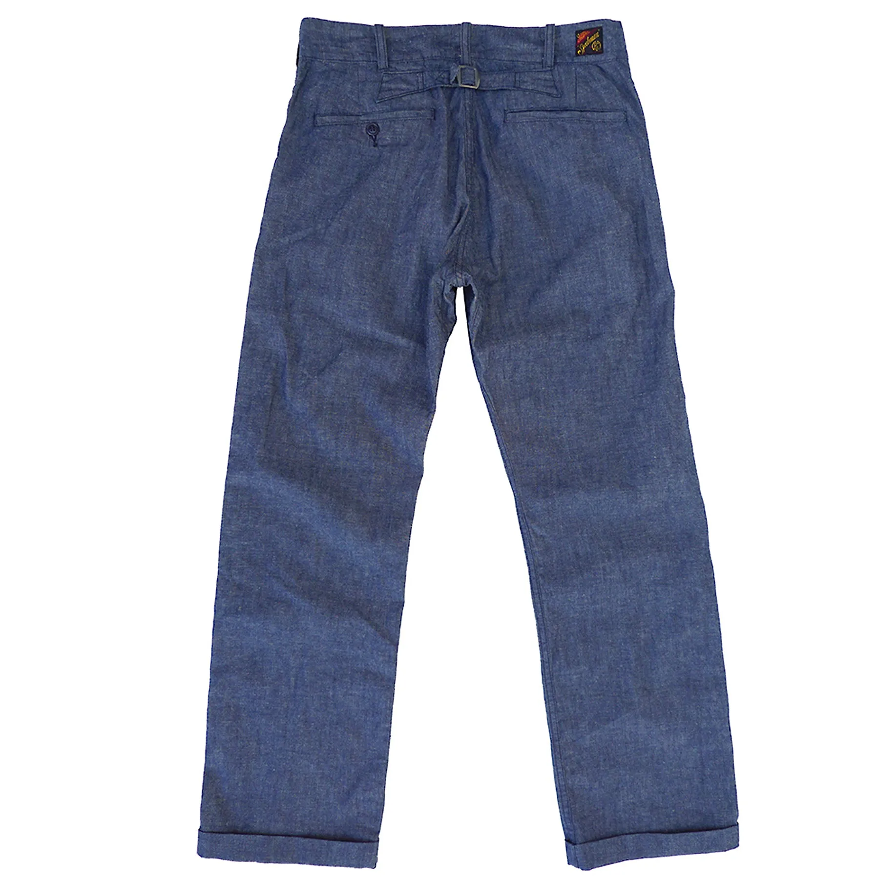 Continental Trousers - "Riviera" Minimal Waistband Light Waist