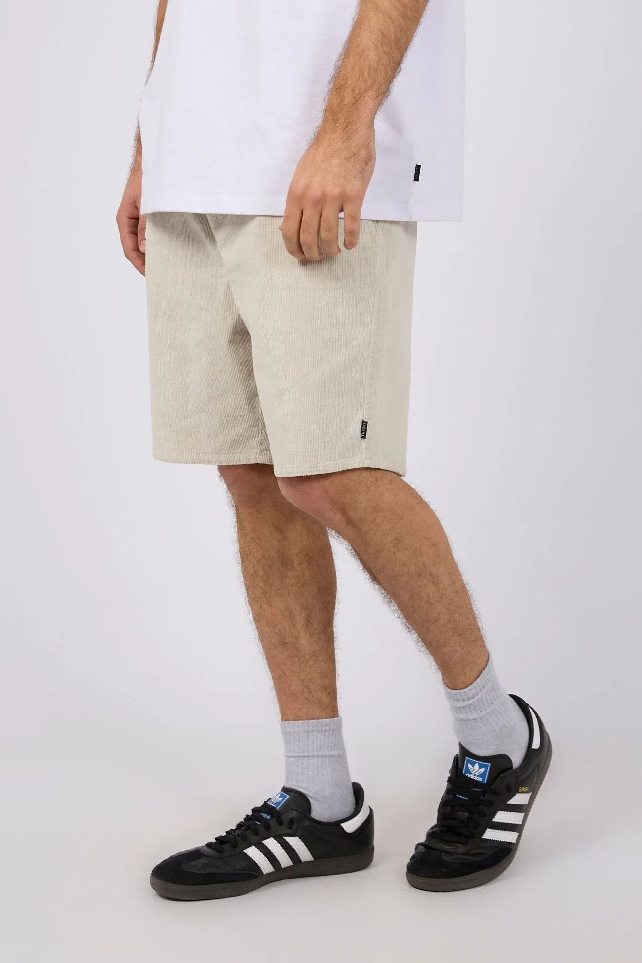 Quick Slip Soft Comfort Cord Short Chalk