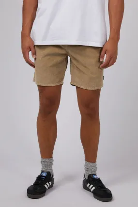 Cord Short Tan Bold Design