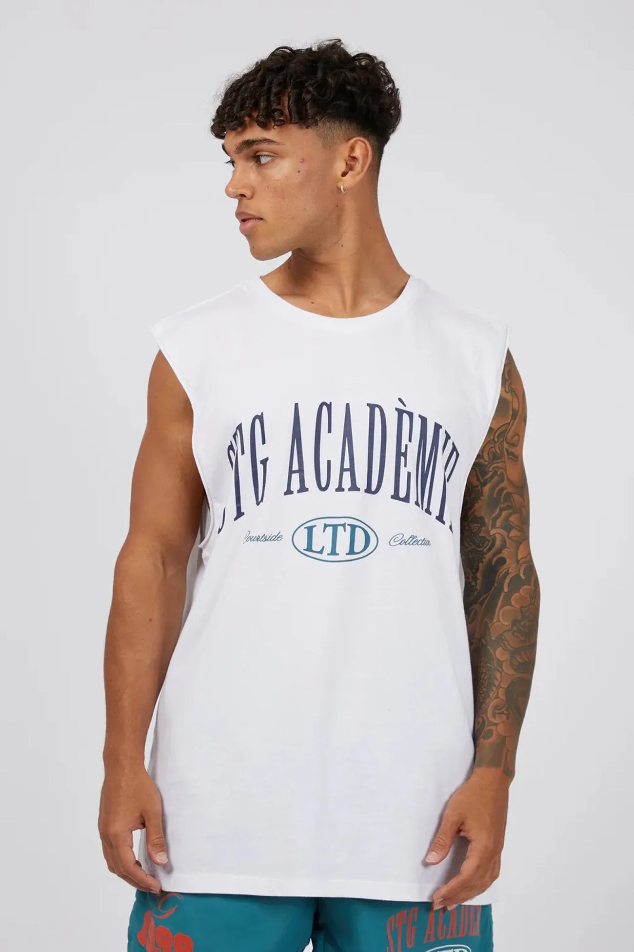 Soft Sweater Courtside Muscle White