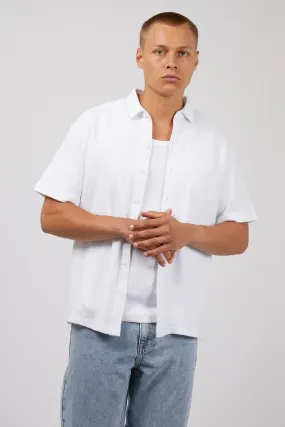 Cove Short Sleeve Shirt White FlexFoamInserts LayeredDurability