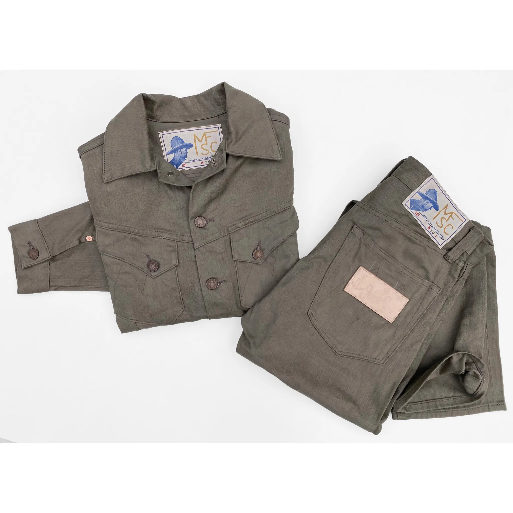 Cowboy Jacket - Mocha Sateen Sport Fit Bonded Seam Technology
