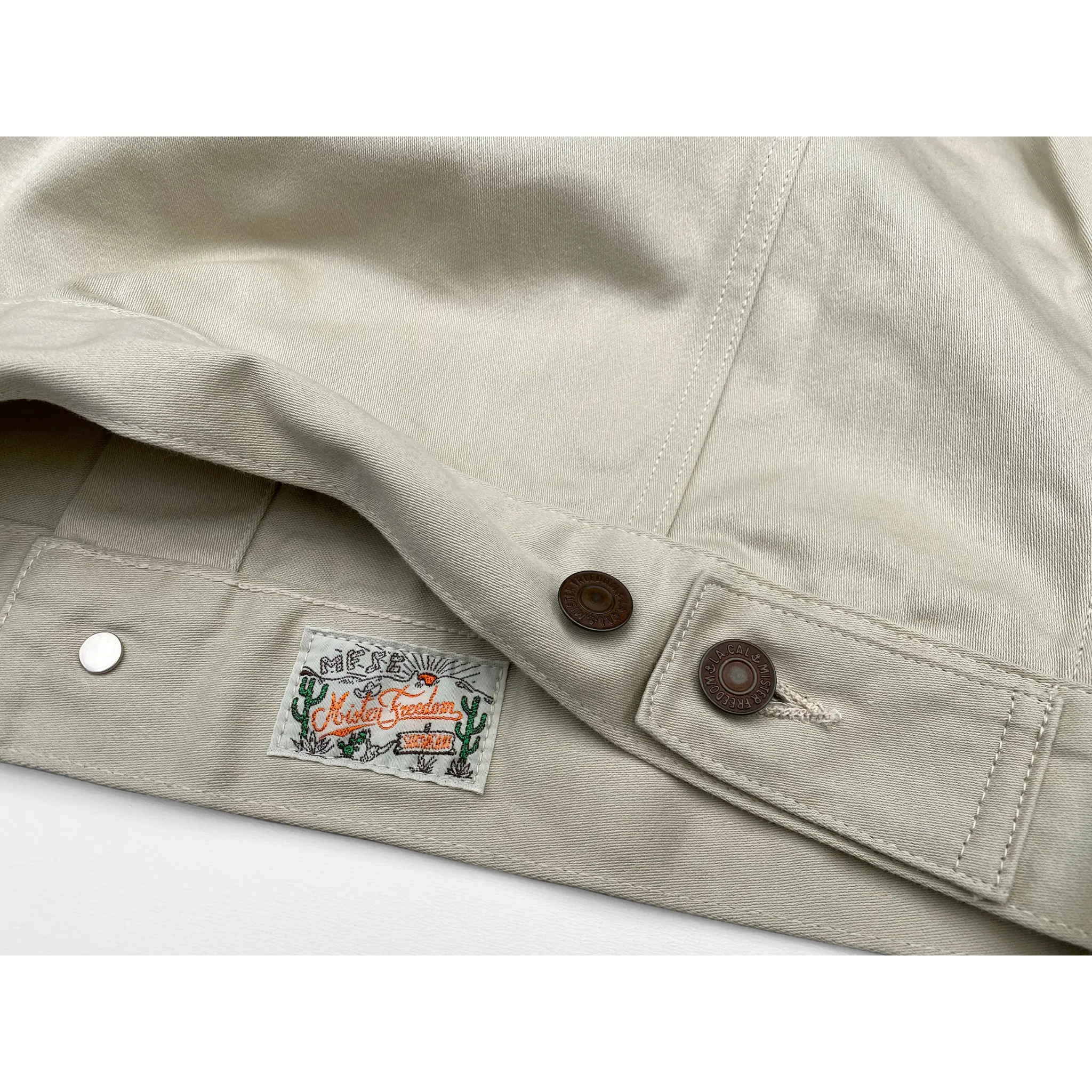 Cowboy Jacket - Wheat Sateen Fall Outfit