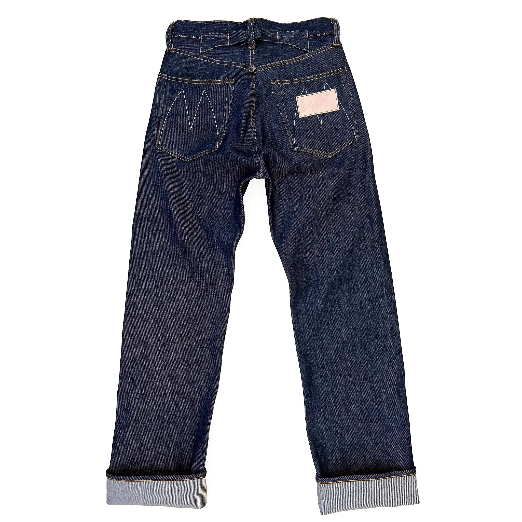 Practical Fit No Ride-Up Californian Lot.44WL "Wide Loom" Buckle Back