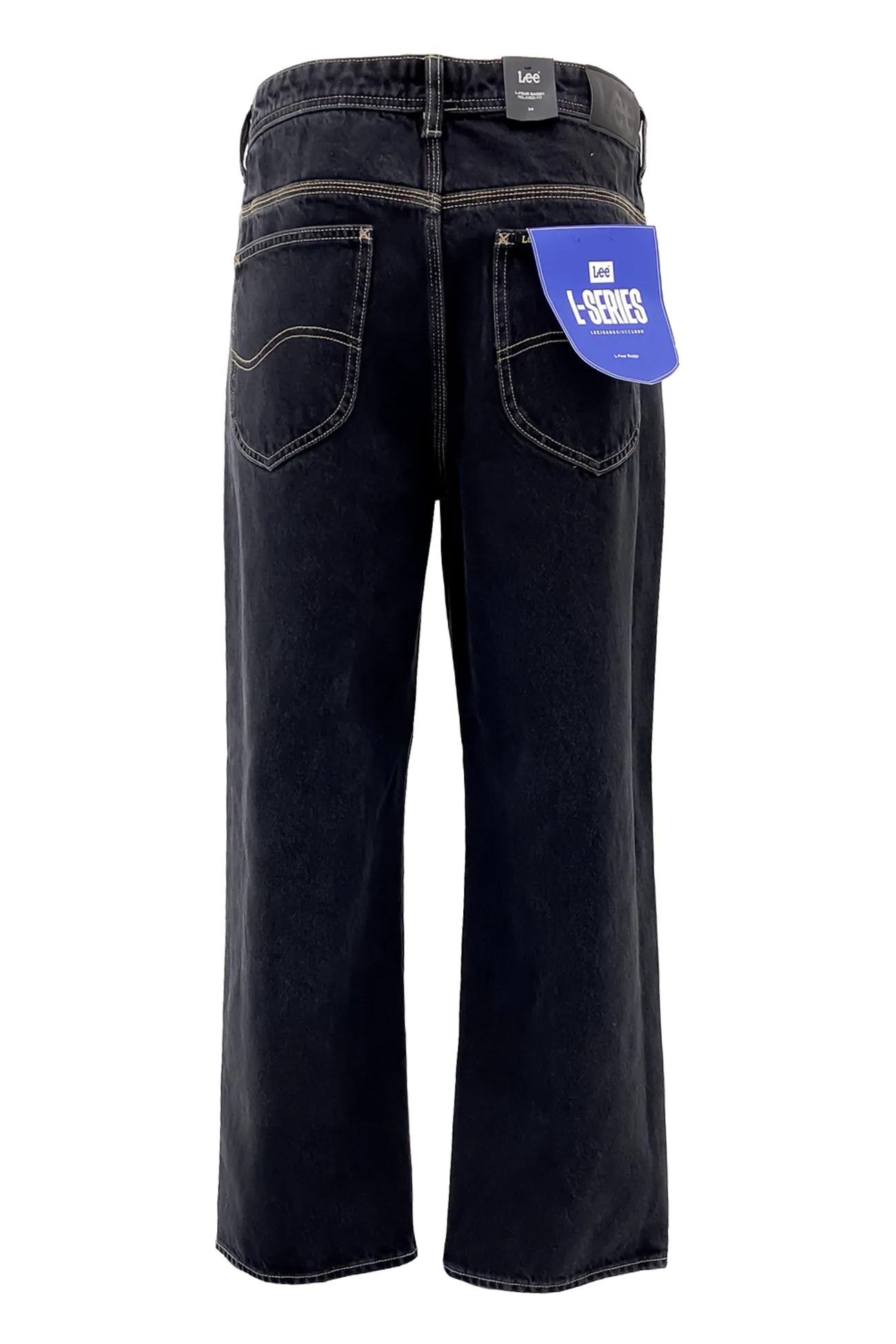 anti slip grip Flexibility Built-In L-Four Jean Black Superused