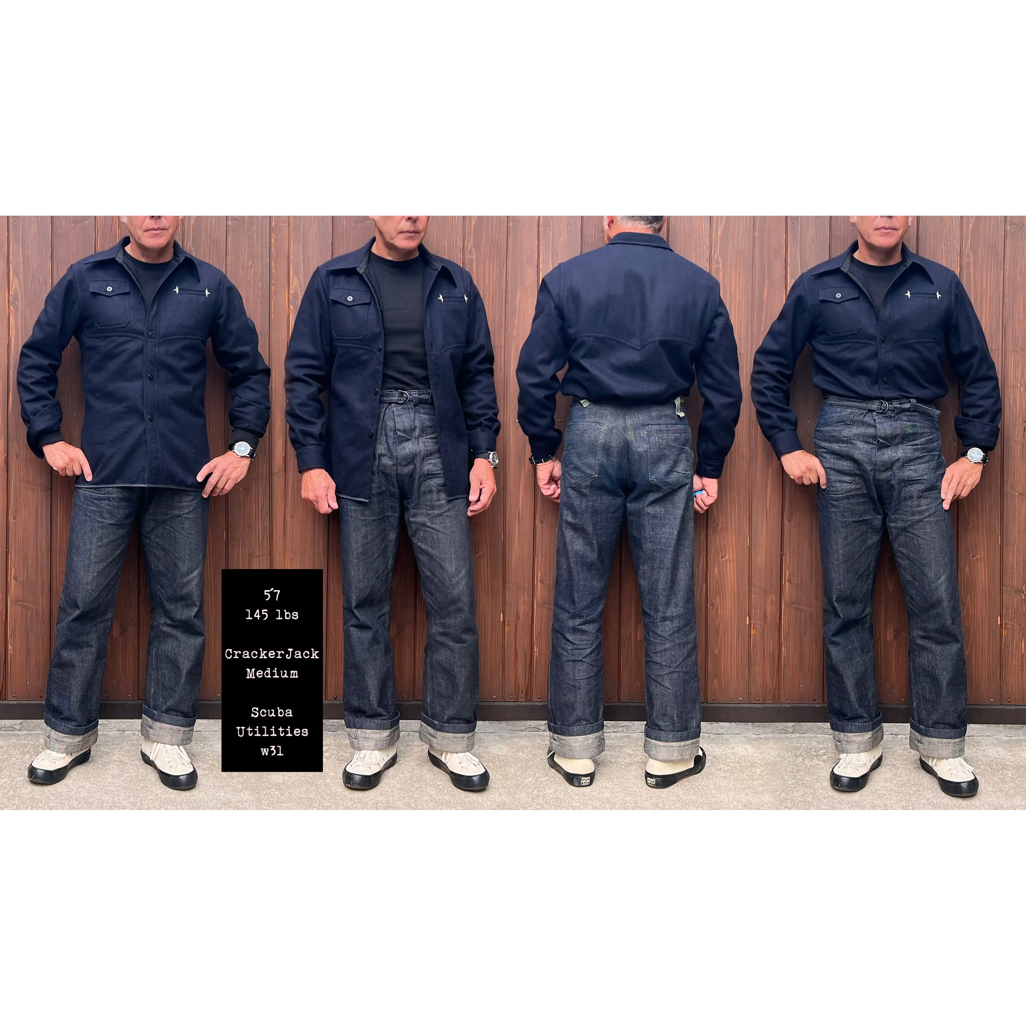Classic Appeal Crackerjack CPO - Navy