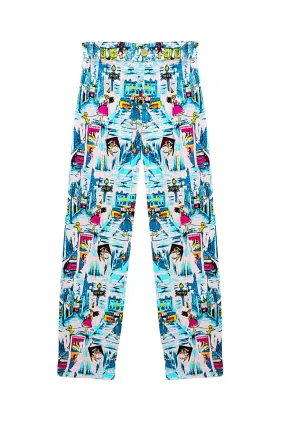 Cropped Cigar Pant - Paris in the Springtime Tight Waist