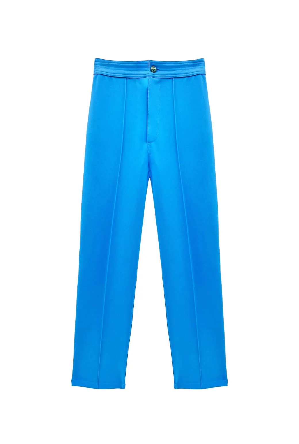 Cropped Cigar Pant - Stretch Blue AntiSnagZippers Air Comfort