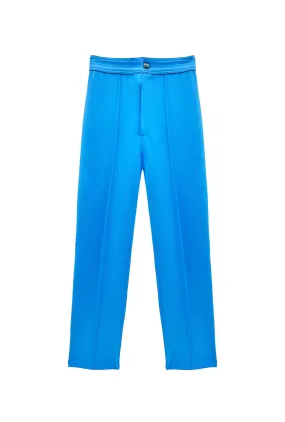 Cropped Cigar Pant - Stretch Blue AntiSnagZippers Air Comfort