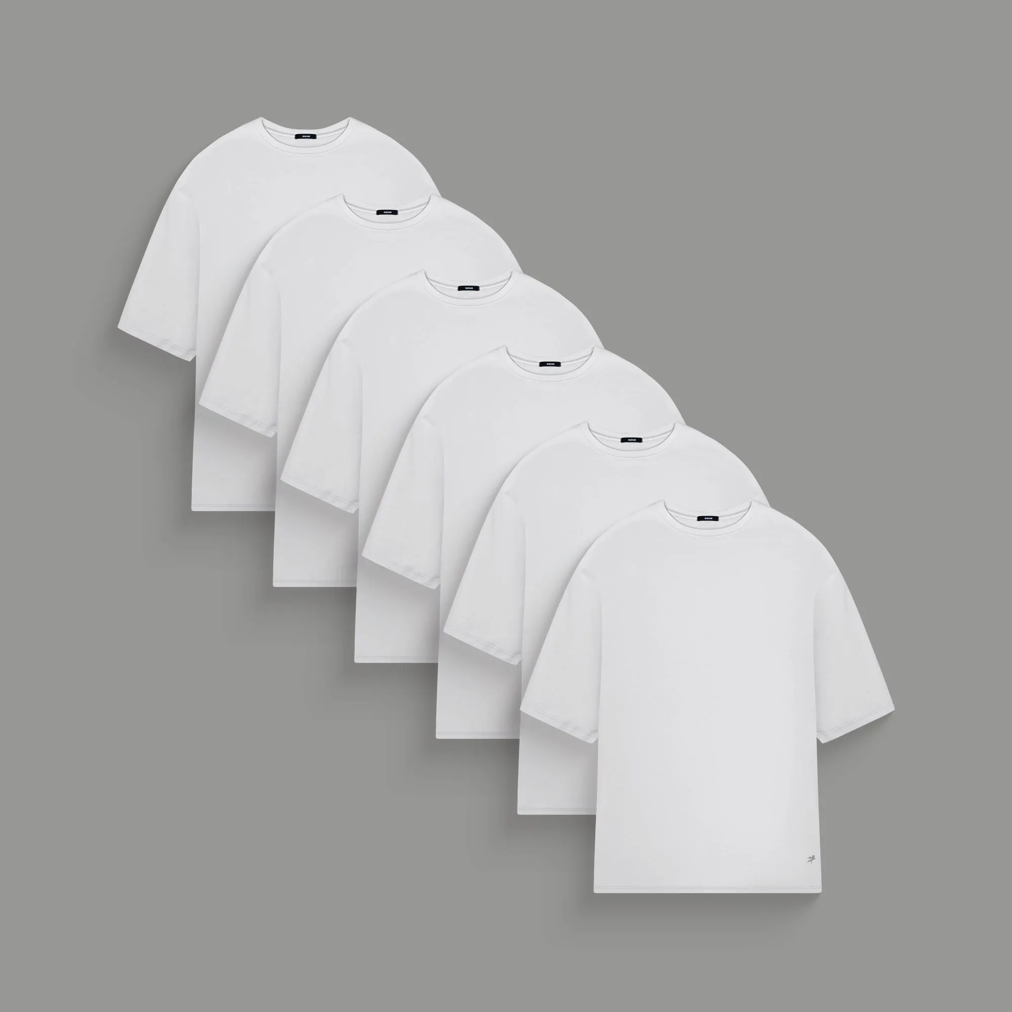 Cumulus All-White Drop 6-Pack Sustainable Textile