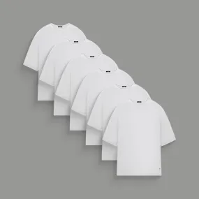 Cumulus All-White Drop 6-Pack Sustainable Textile