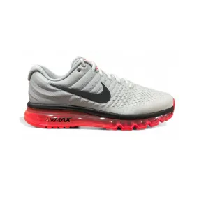 Nike Air Max 2017 'Black Wolf Grey' Comfort Shock Abrasion Resistant Toe Cap