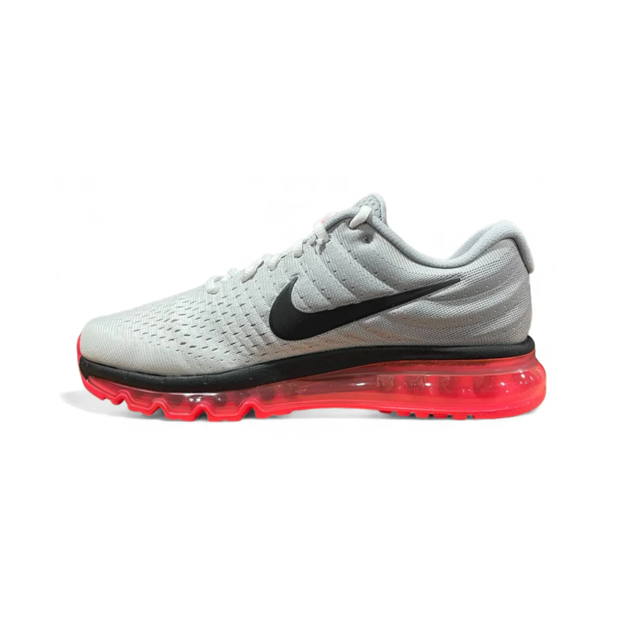 Nike Air Max 2017 'Black Wolf Grey' Flat Comfort