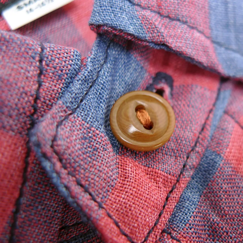Chic Ensemble Berkeley Shirt S/S - Linen Check