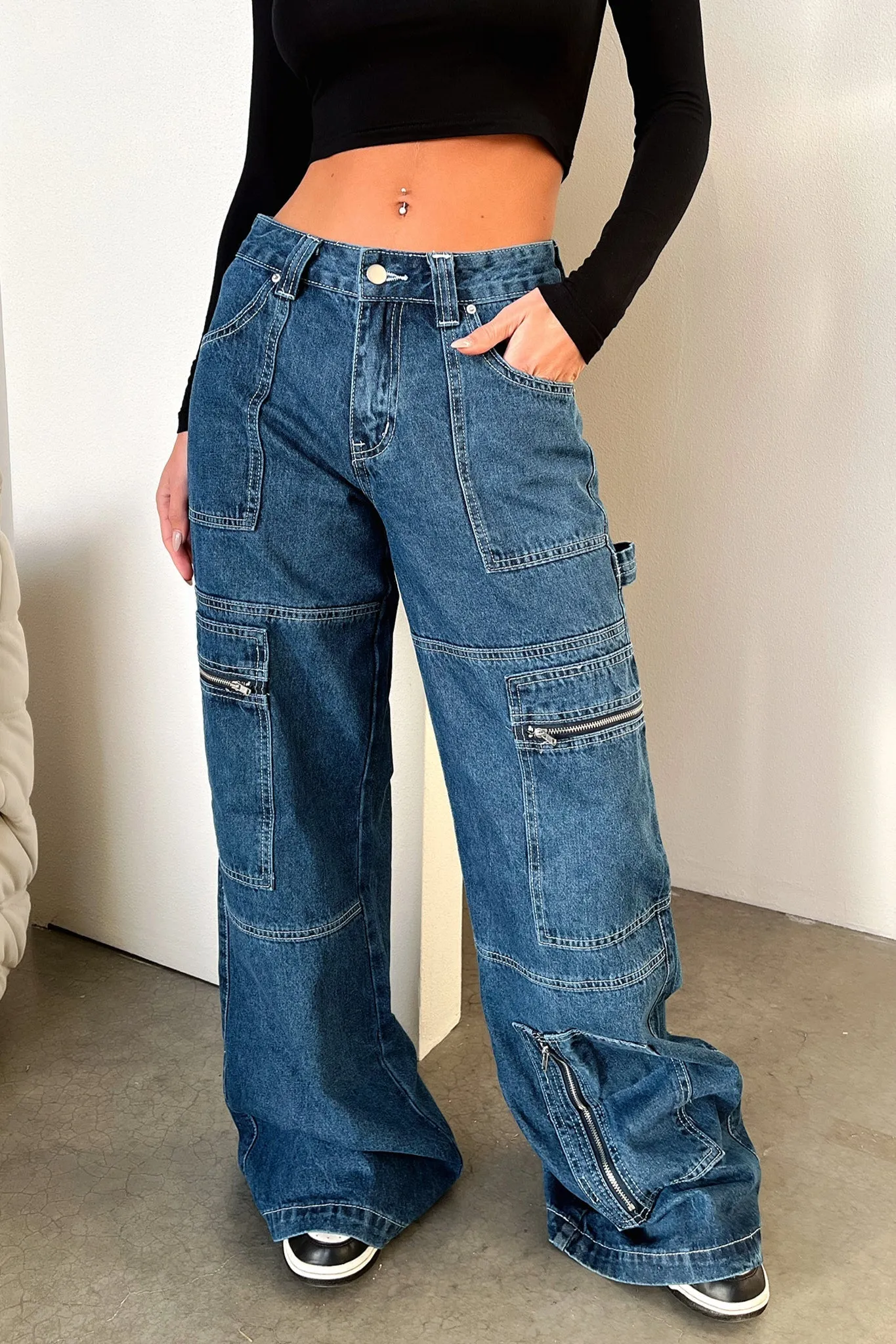 Marishka Jeans - Blue Outfit Mood Stylish Daily Wear Parent Style