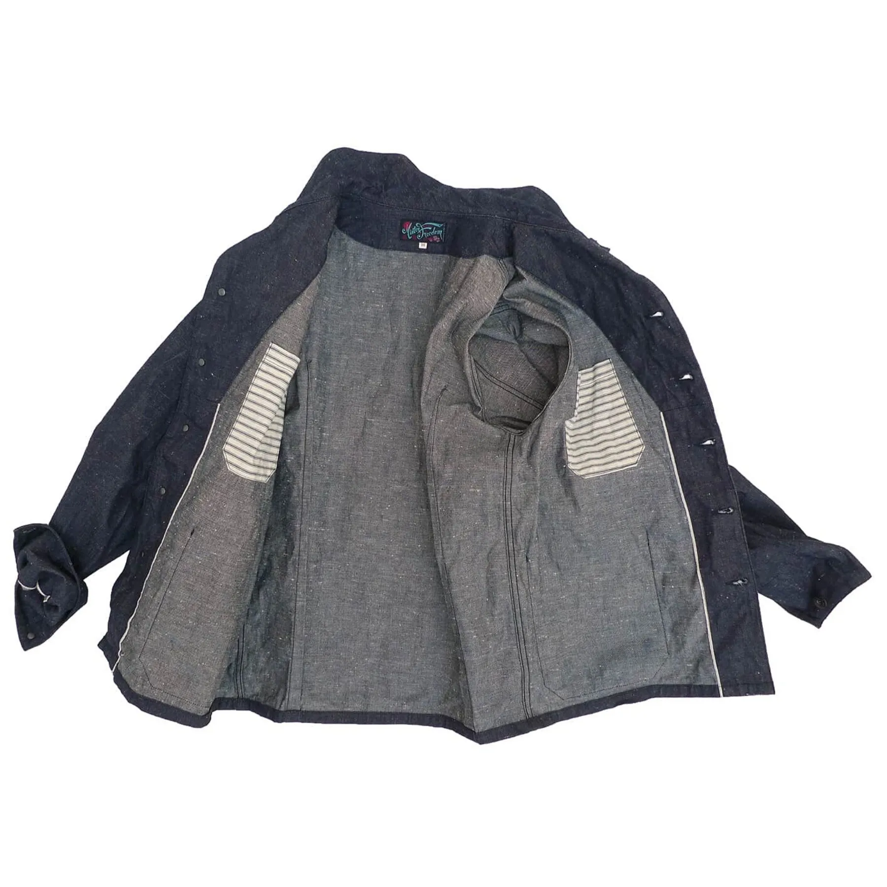 Comfort Flex Fit Heat Sealed Edges Dockyard Jacket - Snow Denim
