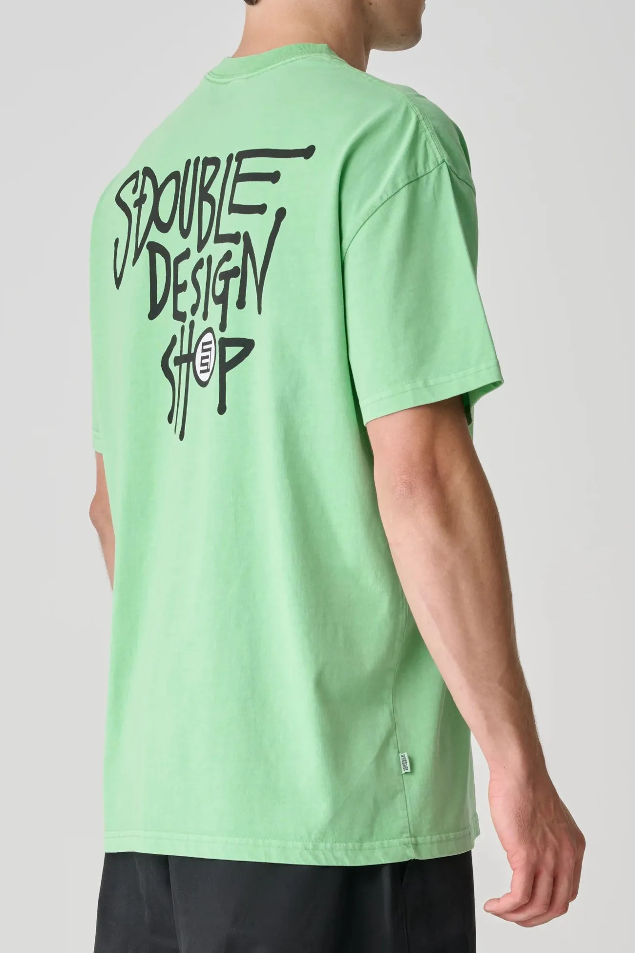 FeatherlightConstruction Dot Shop Short Sleeve Tee Pigment Green