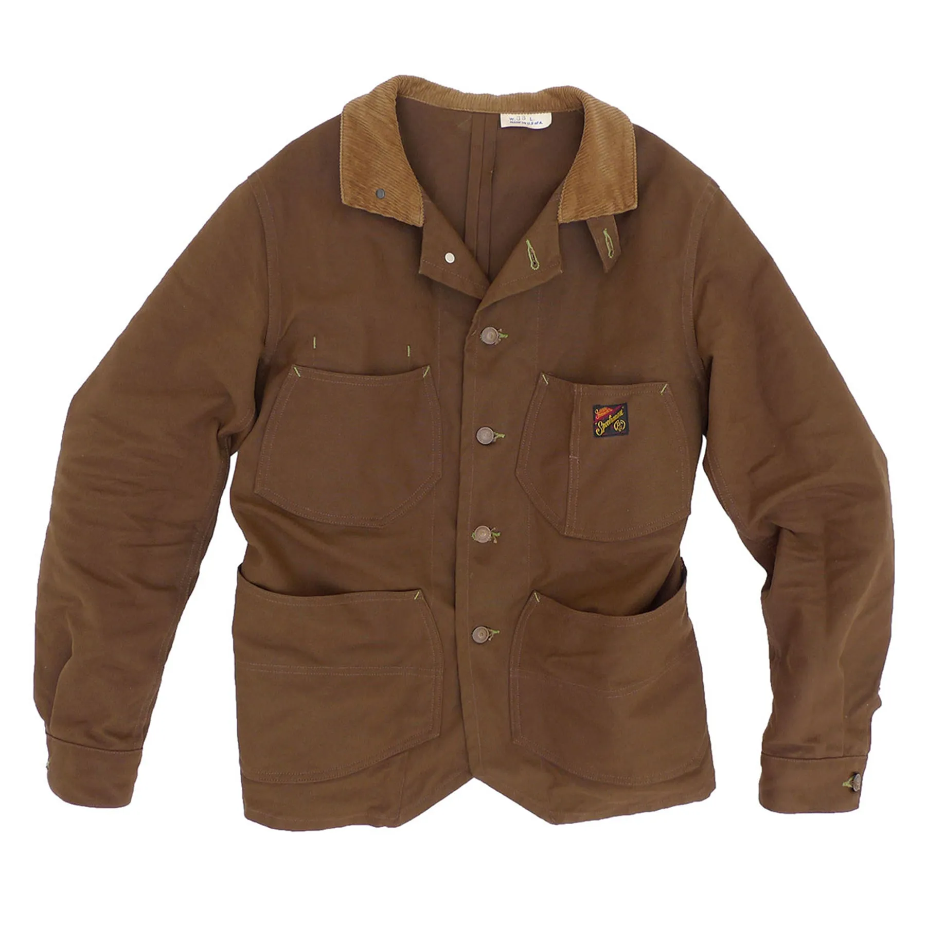 Weekend Ready Conductor Jacket - Cachou Duck Canvas