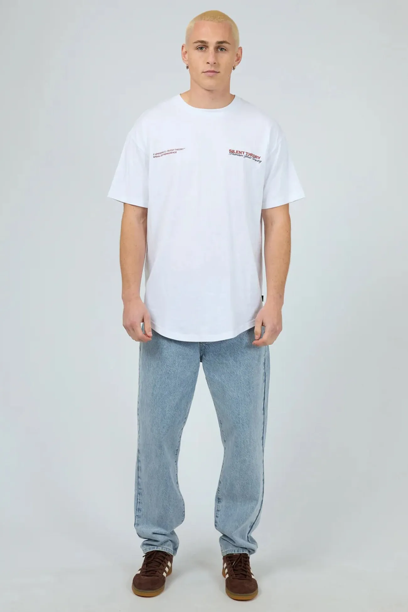 MoistureWickingTechnology Initials Tee White