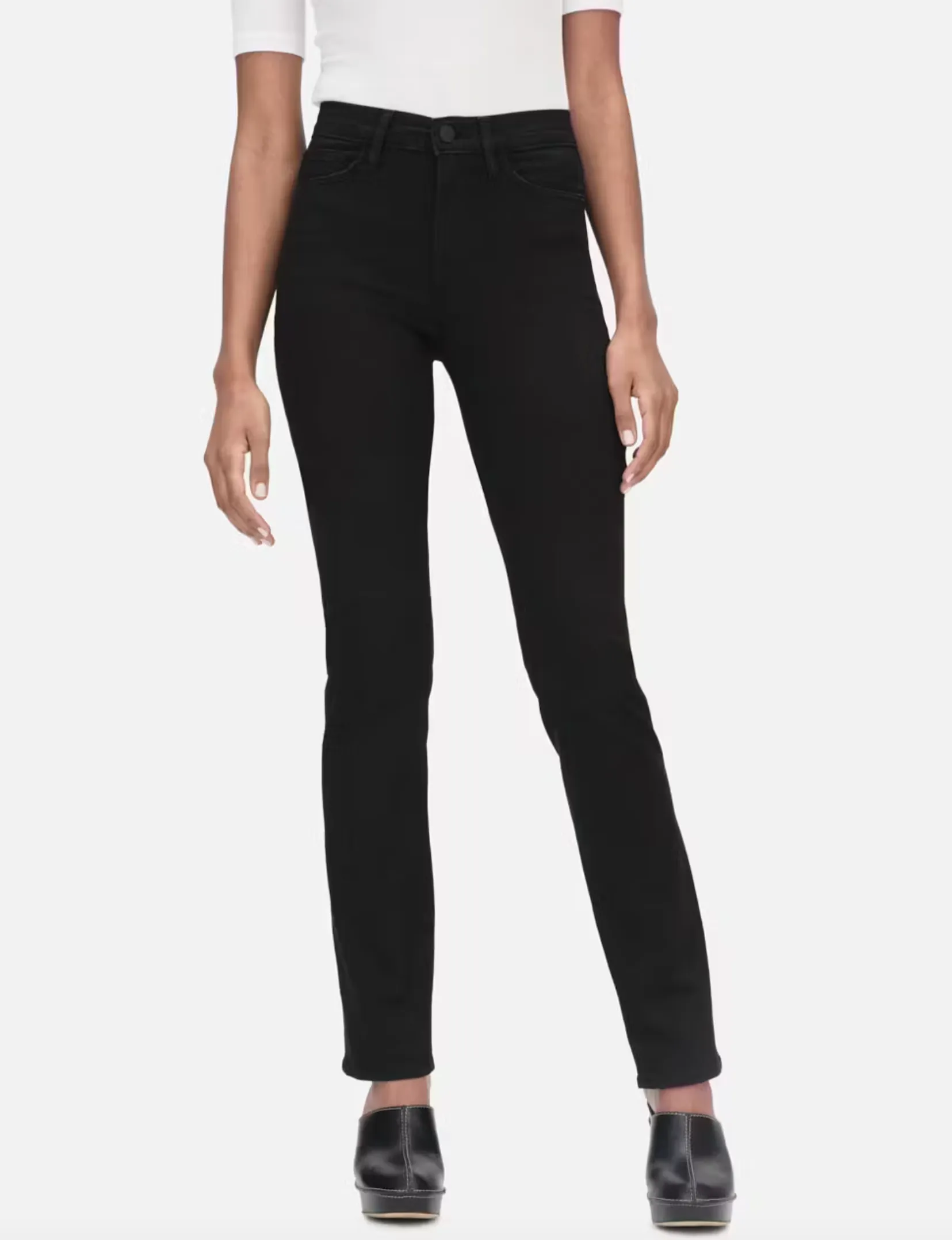 Breathable Minimalist Le High Straight Long, Blackfinn