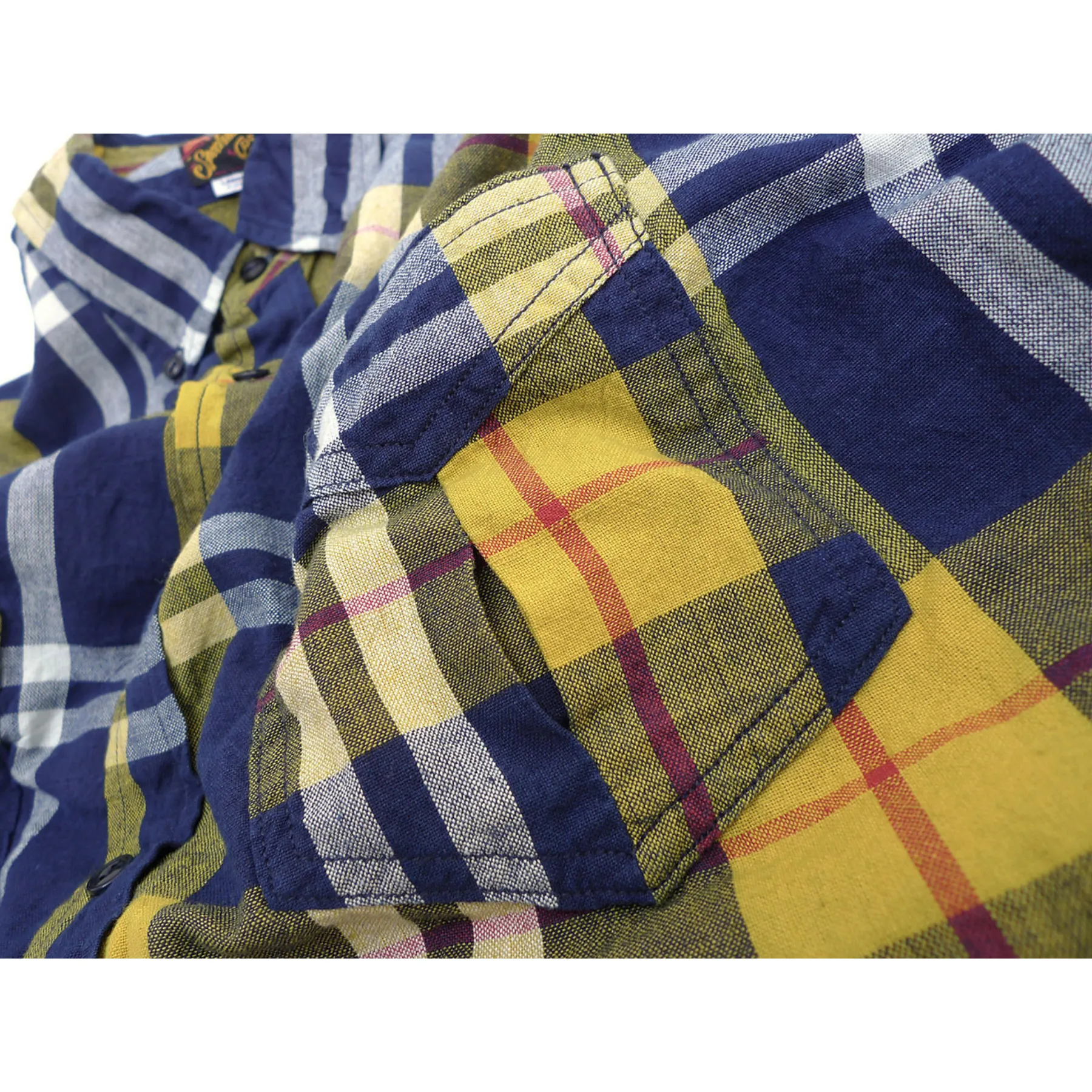 Berkeley Pull Over Shirt - Safron Sweat-Absorbing Layered Sleeve Cuffs